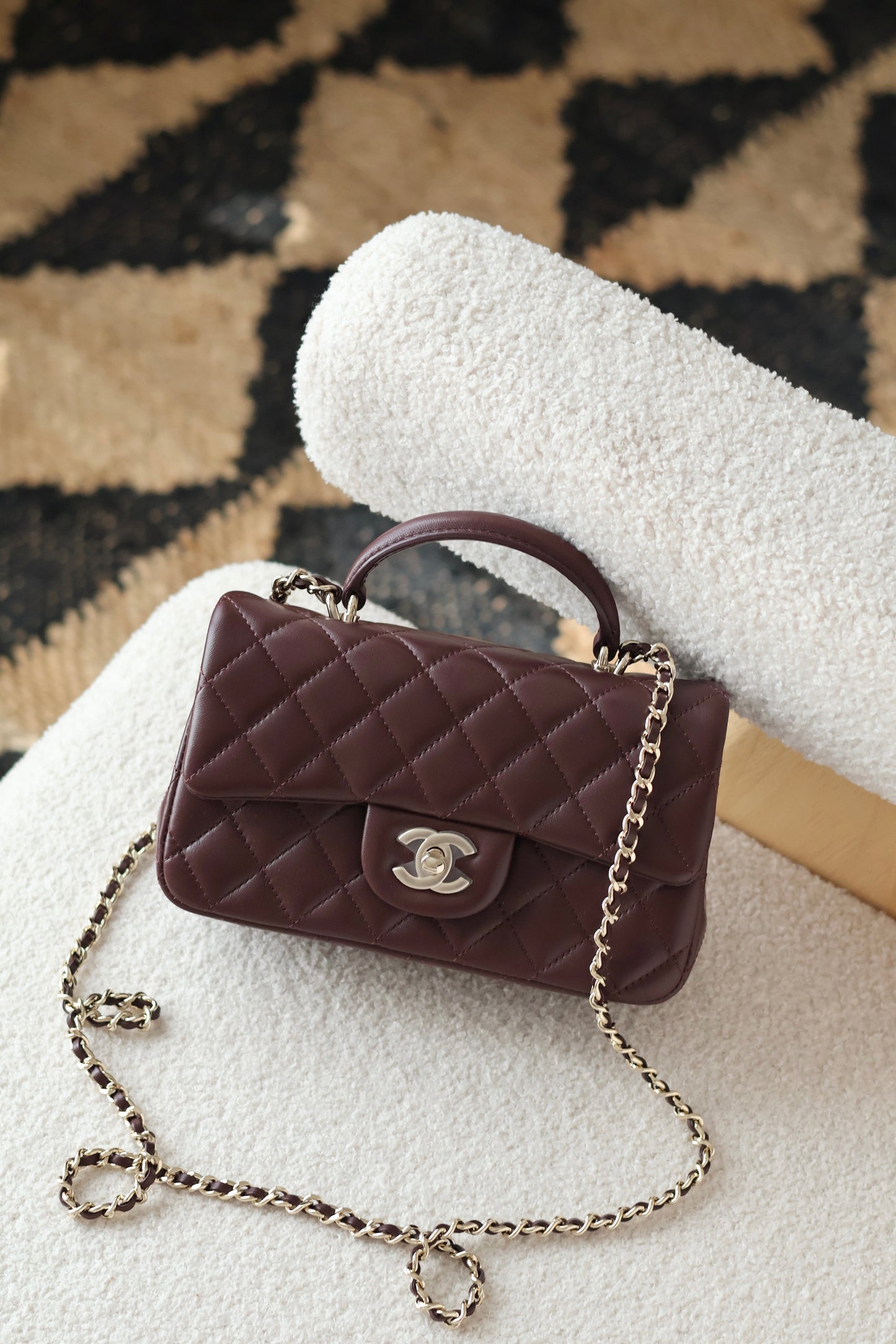 Mini Classic Handbag With Top Handle