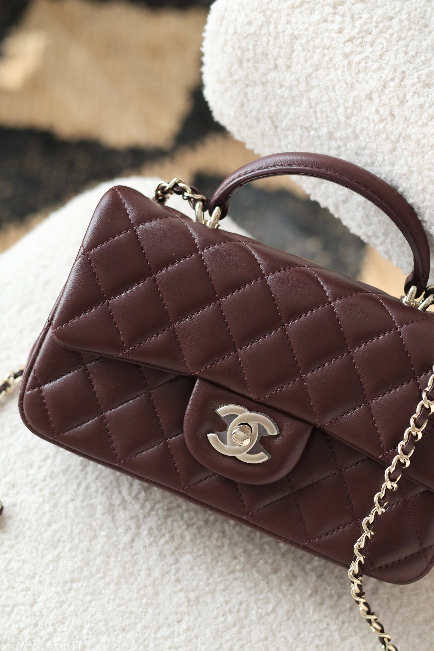 Mini Classic Handbag With Top Handle