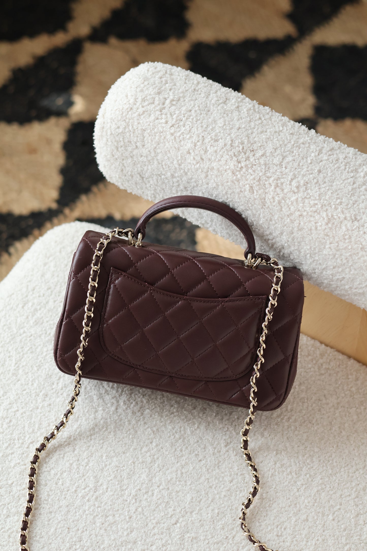 Mini Classic Handbag With Top Handle