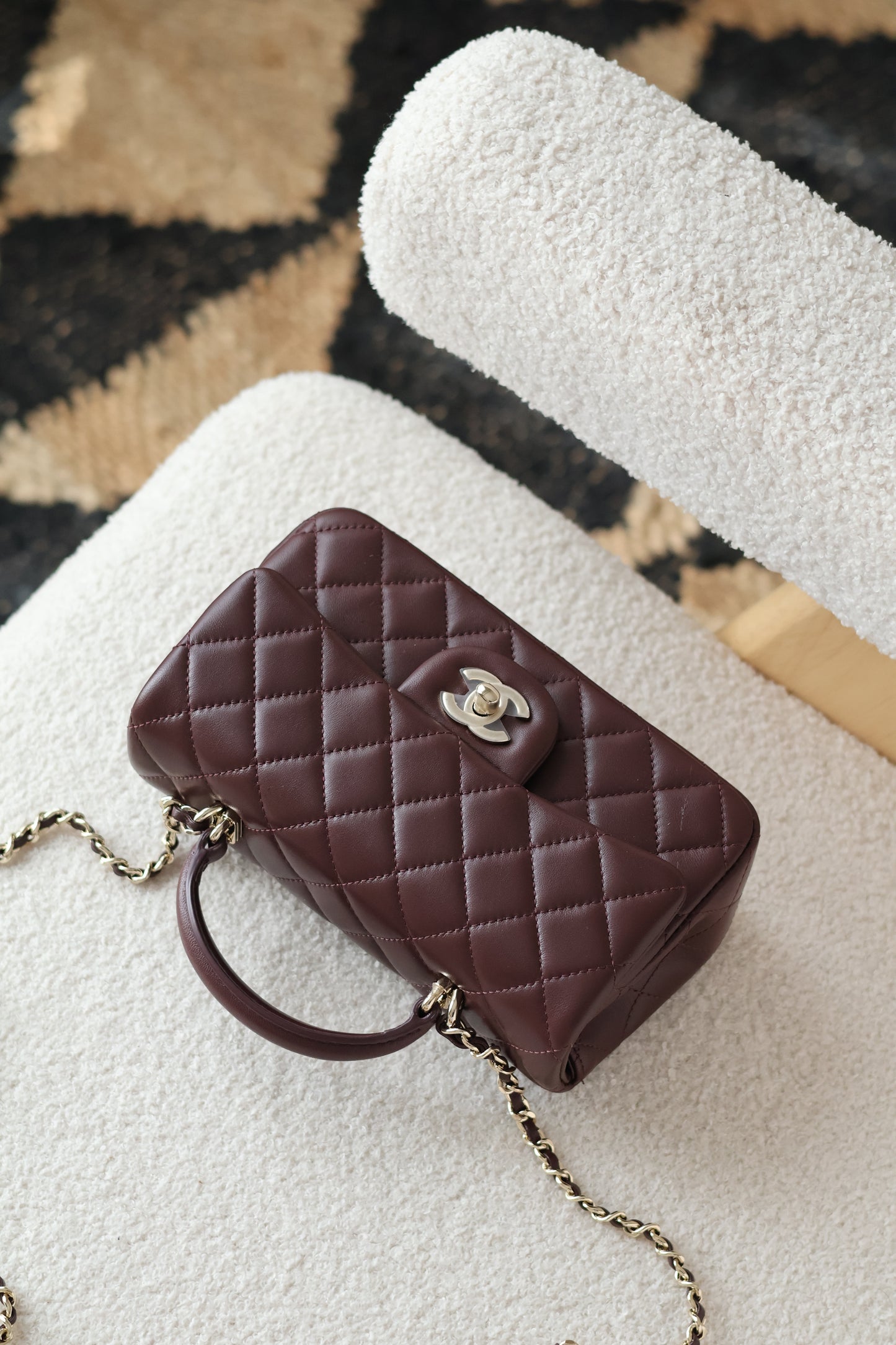Mini Classic Handbag With Top Handle