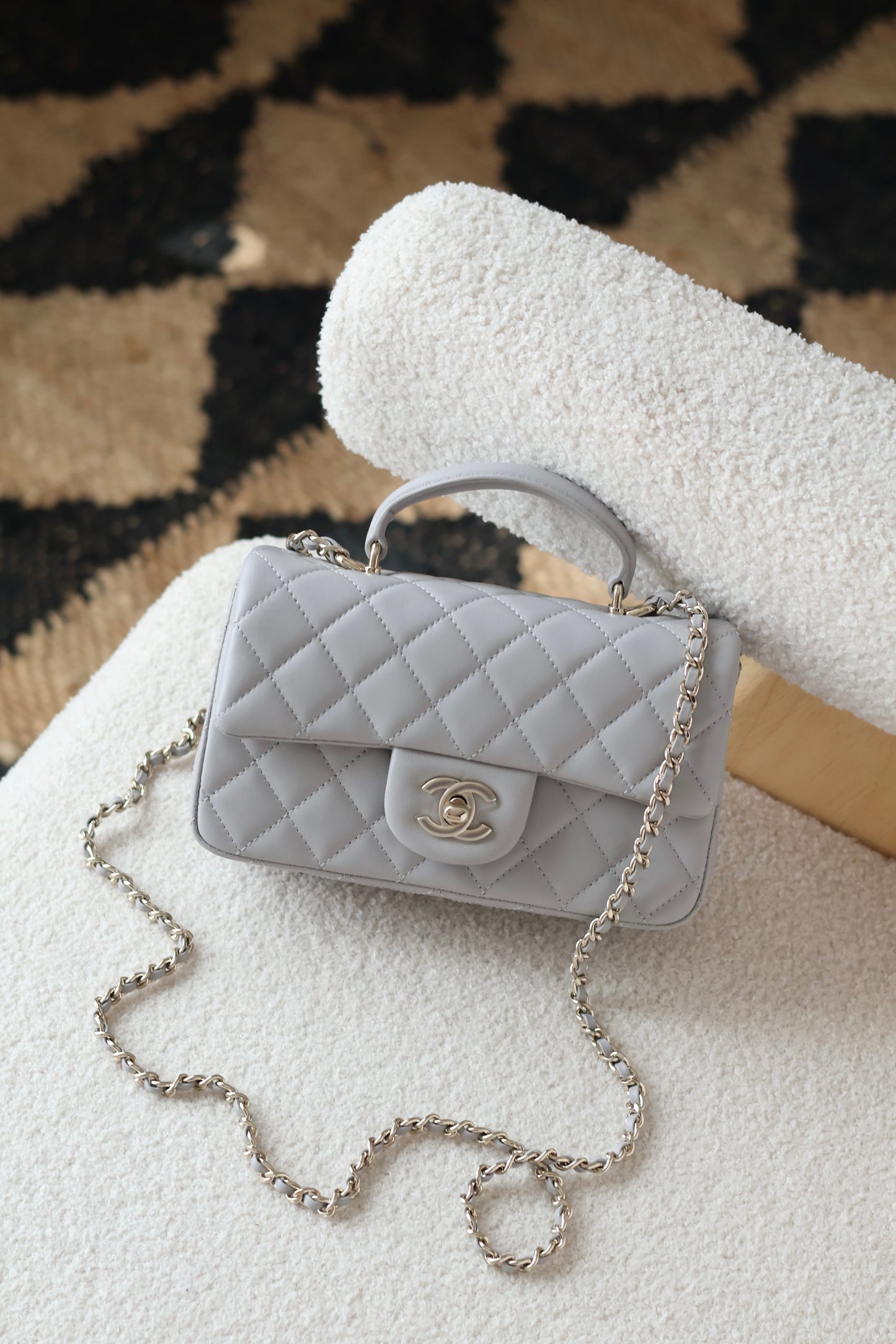 Mini Classic Handbag With Top Handle