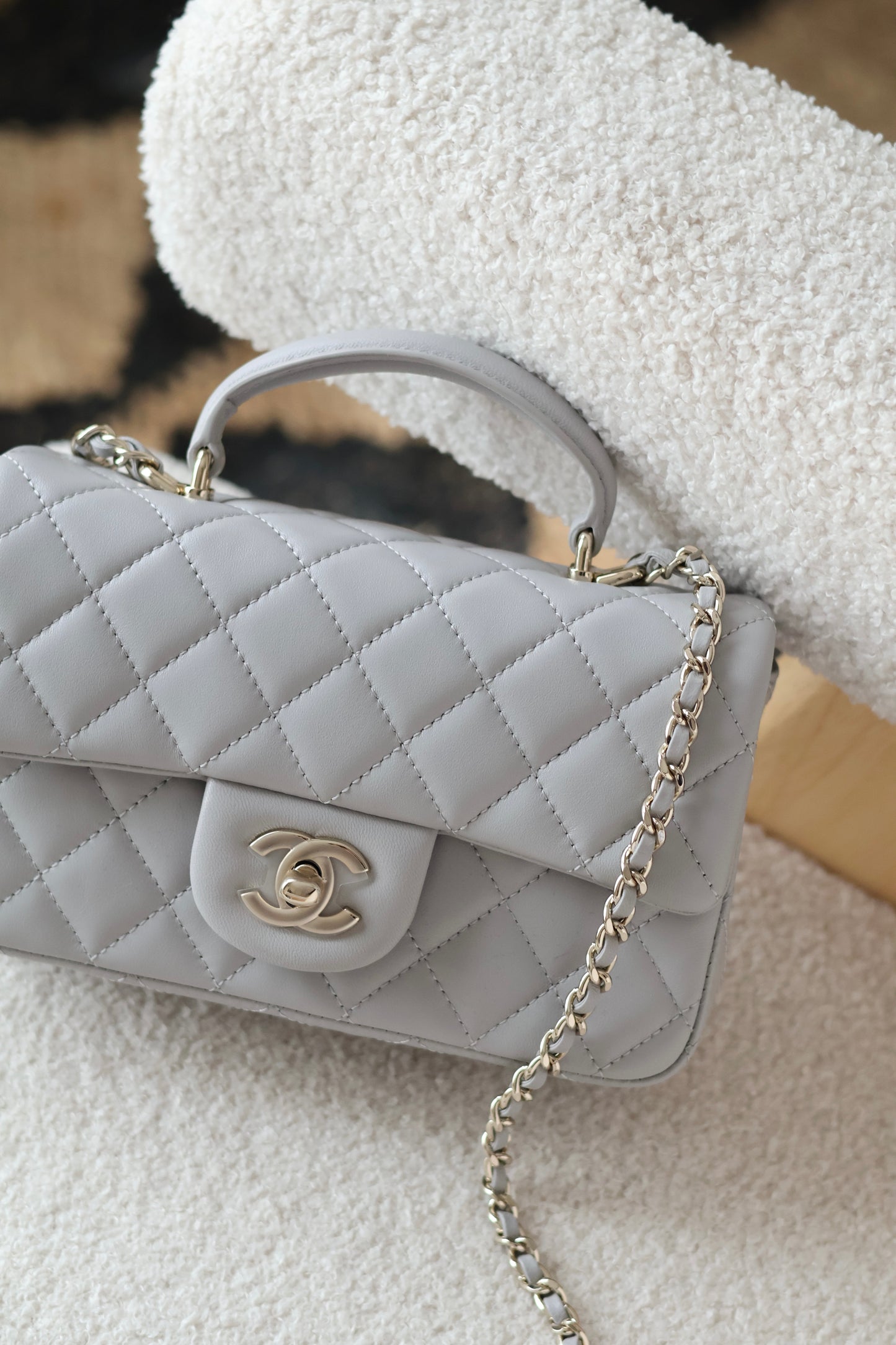 Mini Classic Handbag With Top Handle