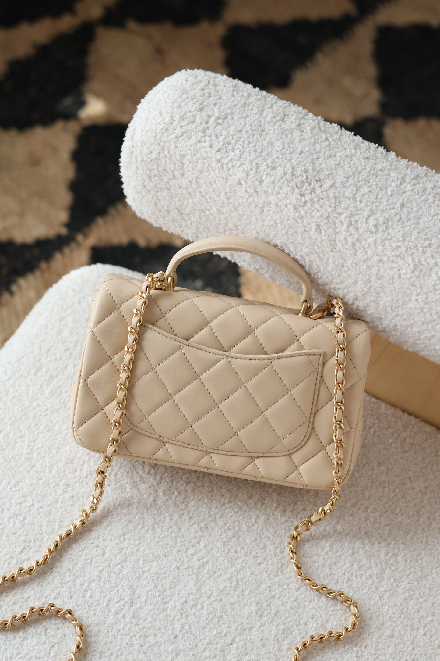 Mini Classic Handbag With Top Handle