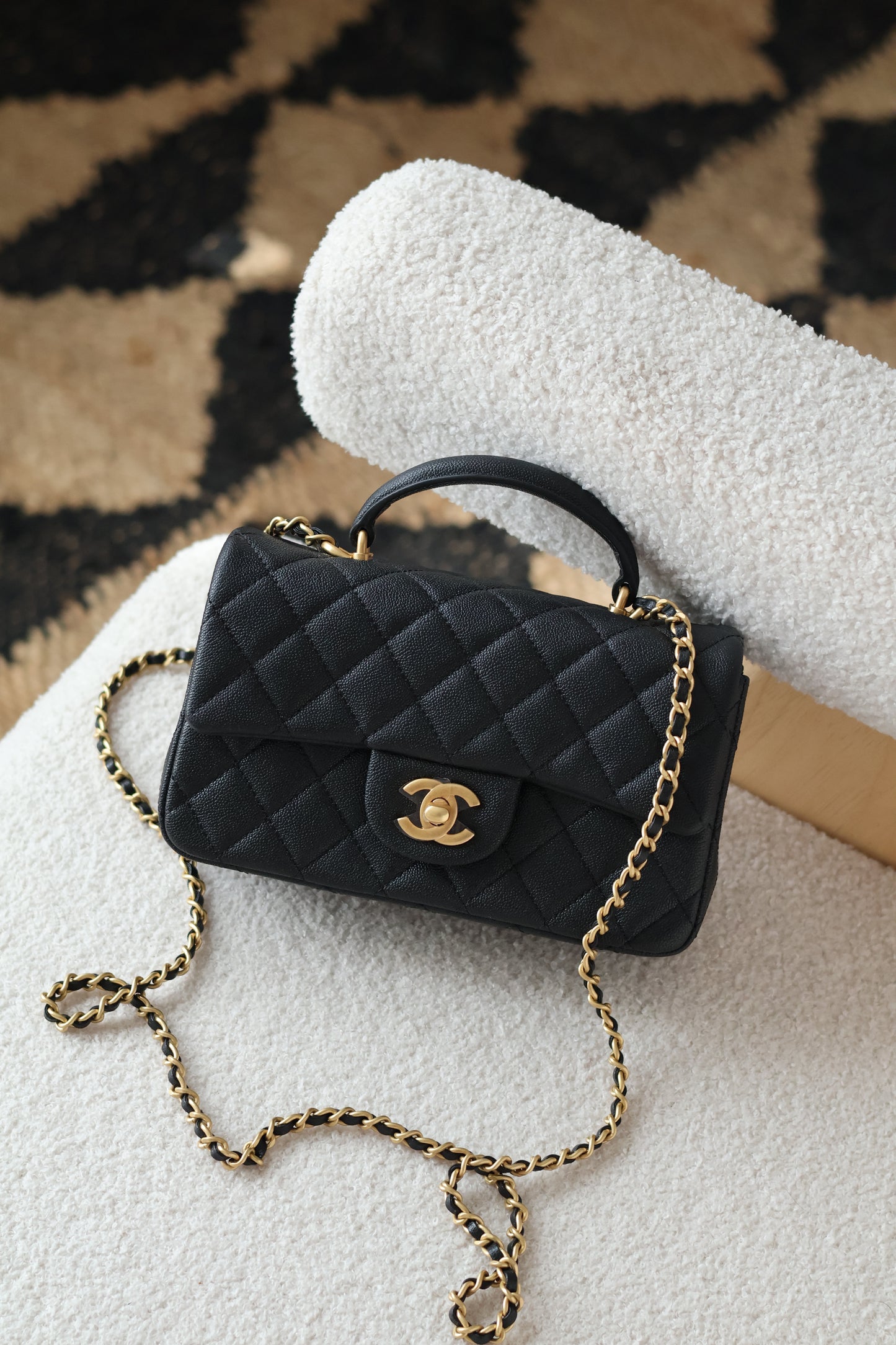 Mini Classic Handbag With Top Handle