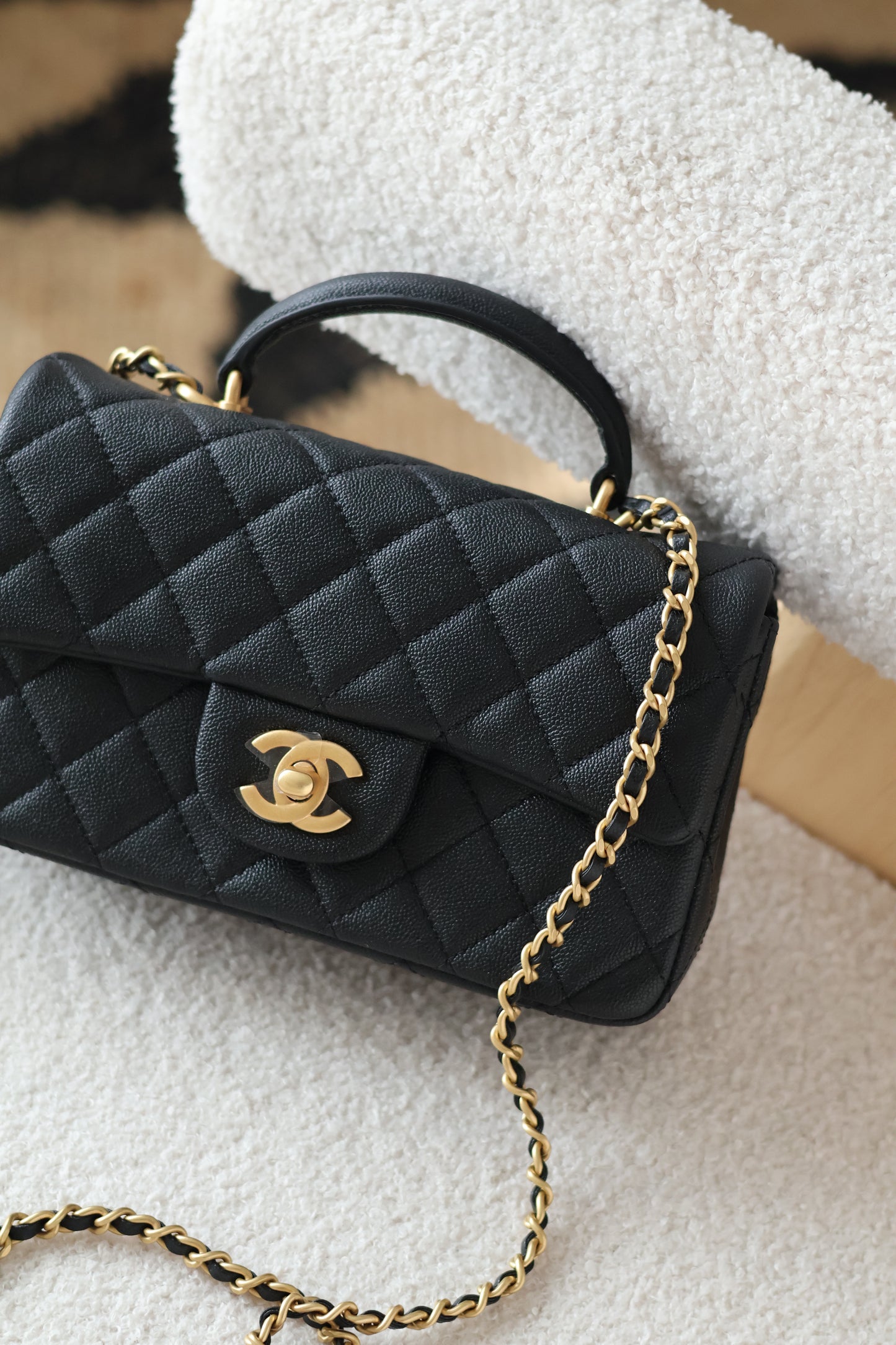 Mini Classic Handbag With Top Handle