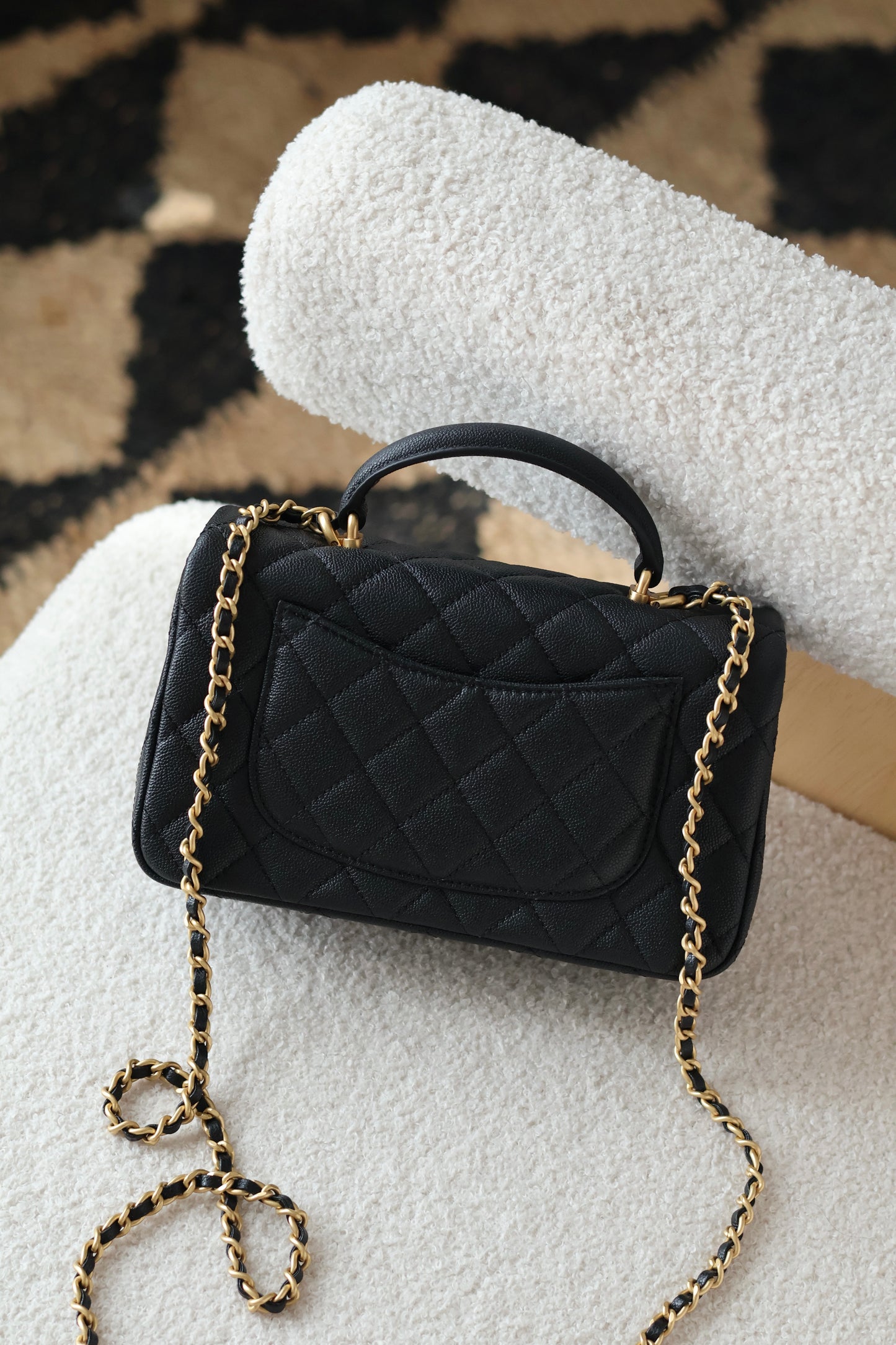 Mini Classic Handbag With Top Handle