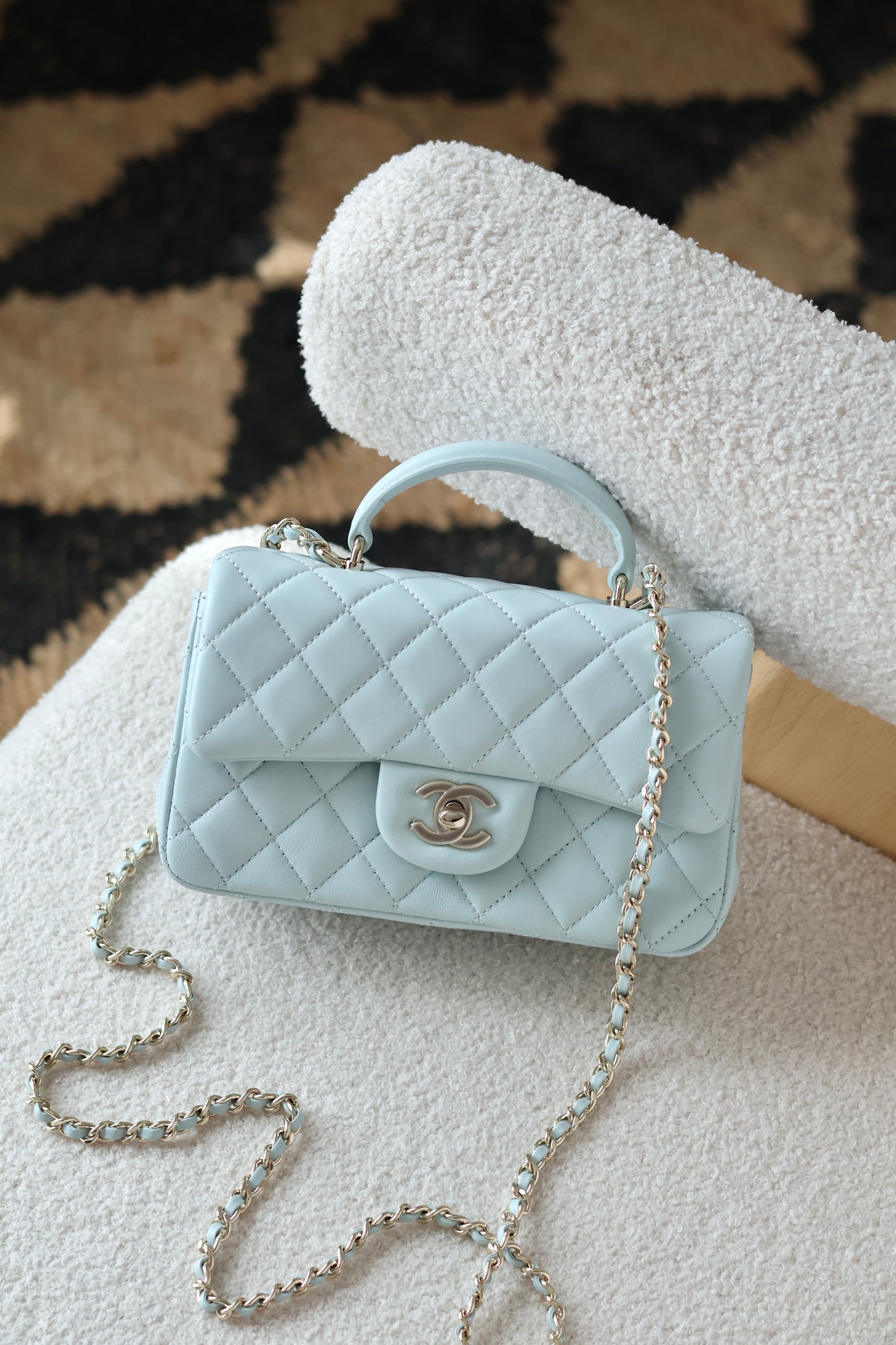 Mini Classic Handbag With Top Handle