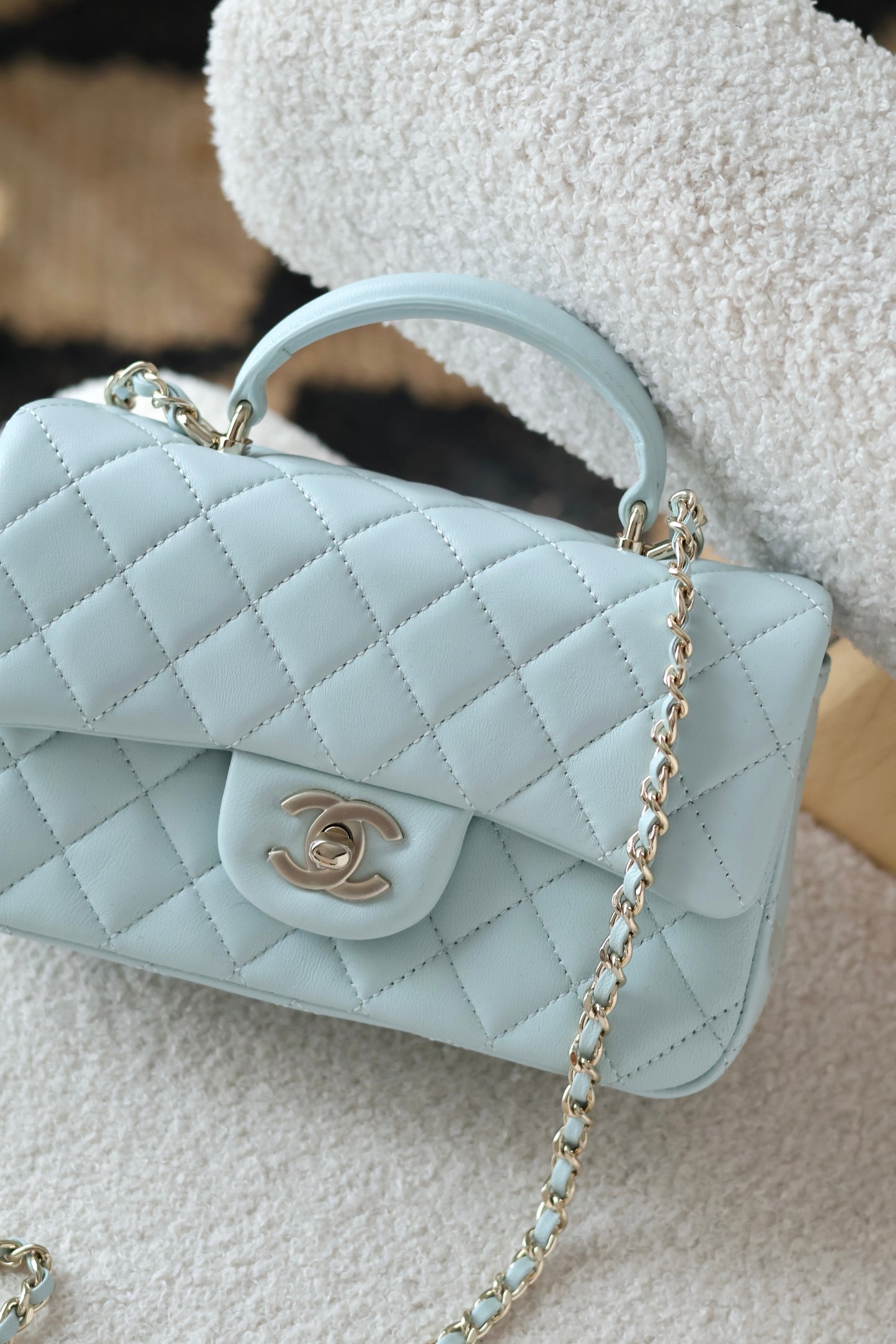 Mini Classic Handbag With Top Handle