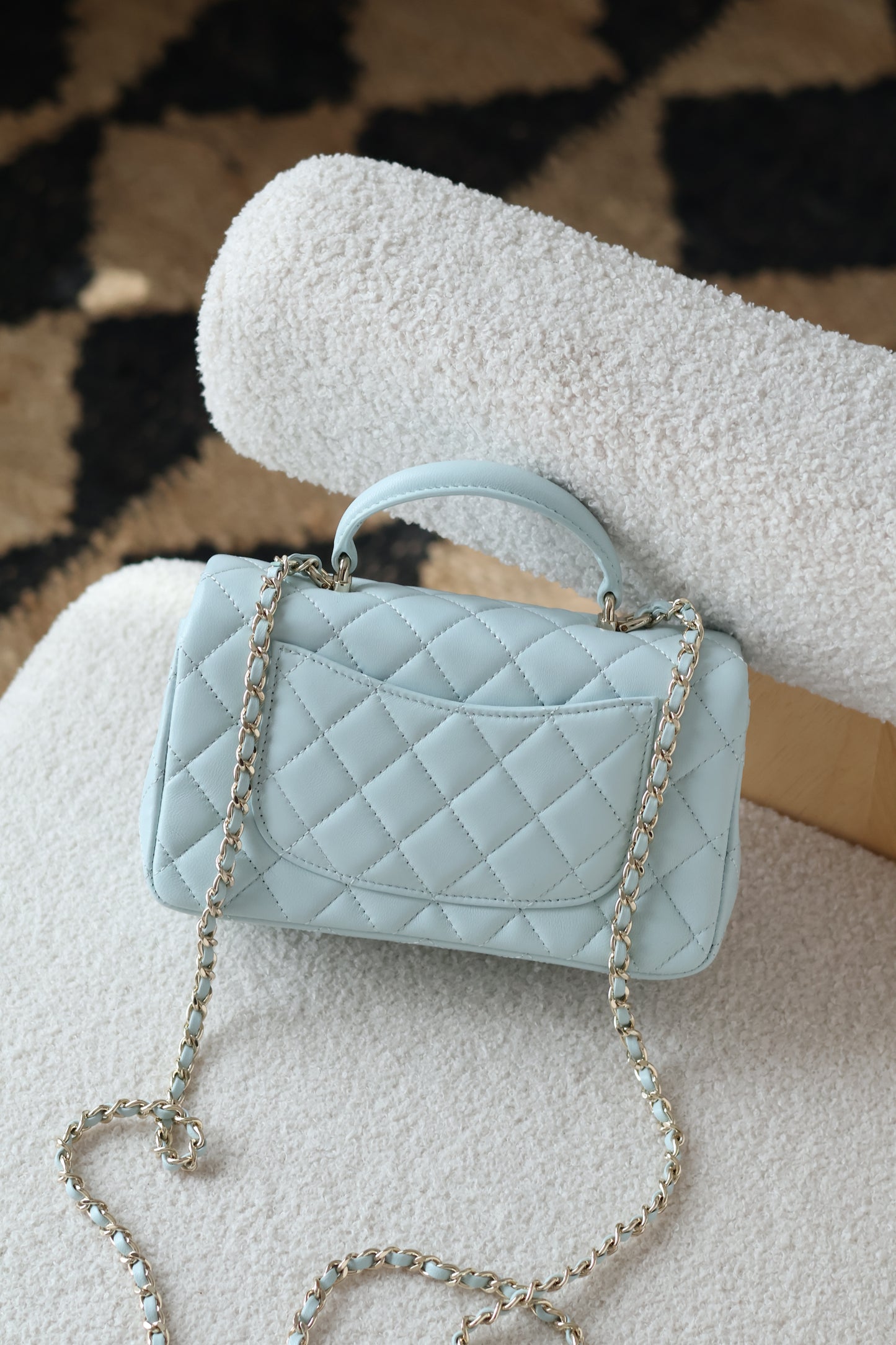 Mini Classic Handbag With Top Handle