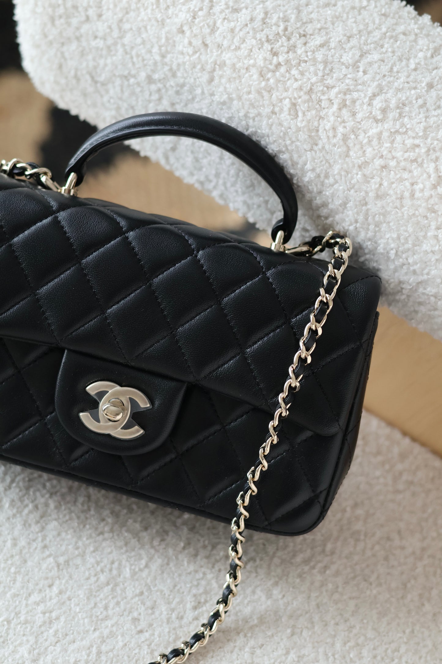 Mini Classic Handbag With Top Handle