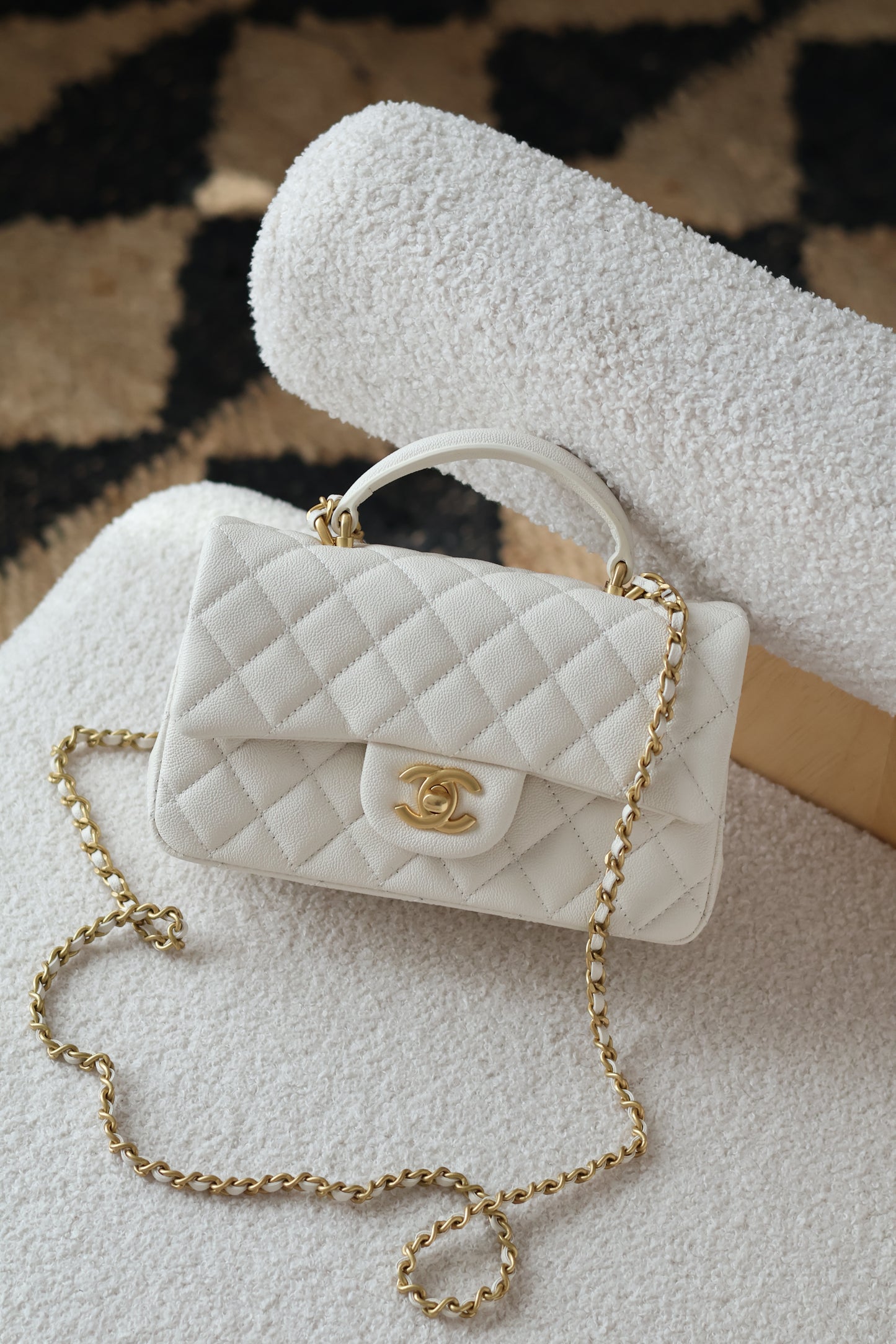 Mini Classic Handbag With Top Handle