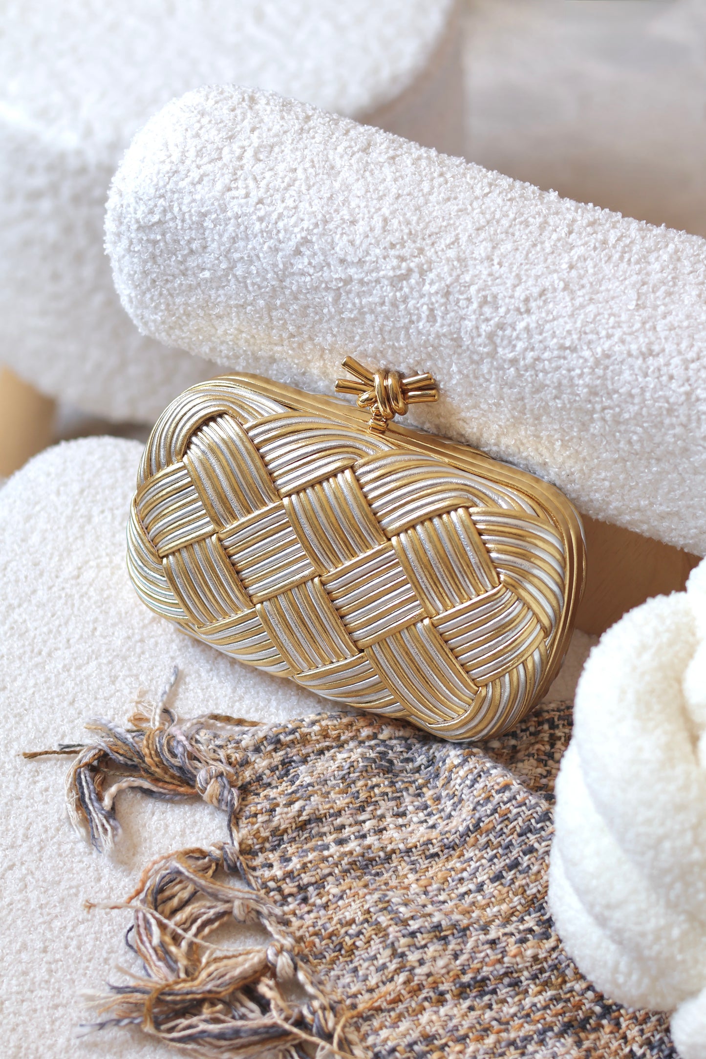 Knot Minaudiere Clutch