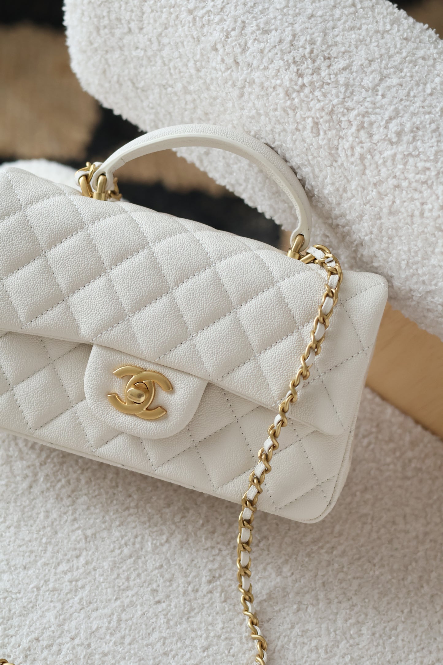 Mini Classic Handbag With Top Handle