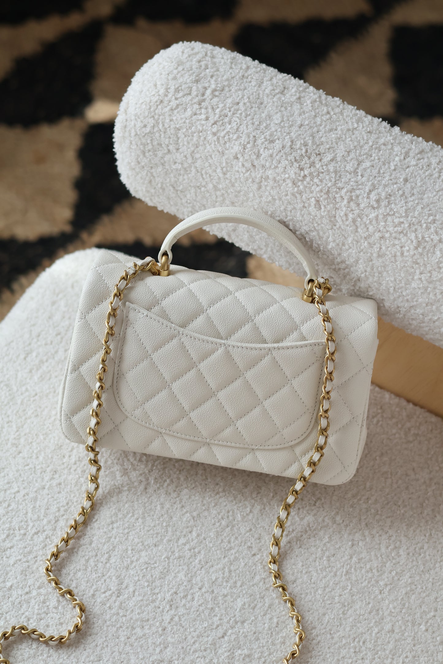 Mini Classic Handbag With Top Handle