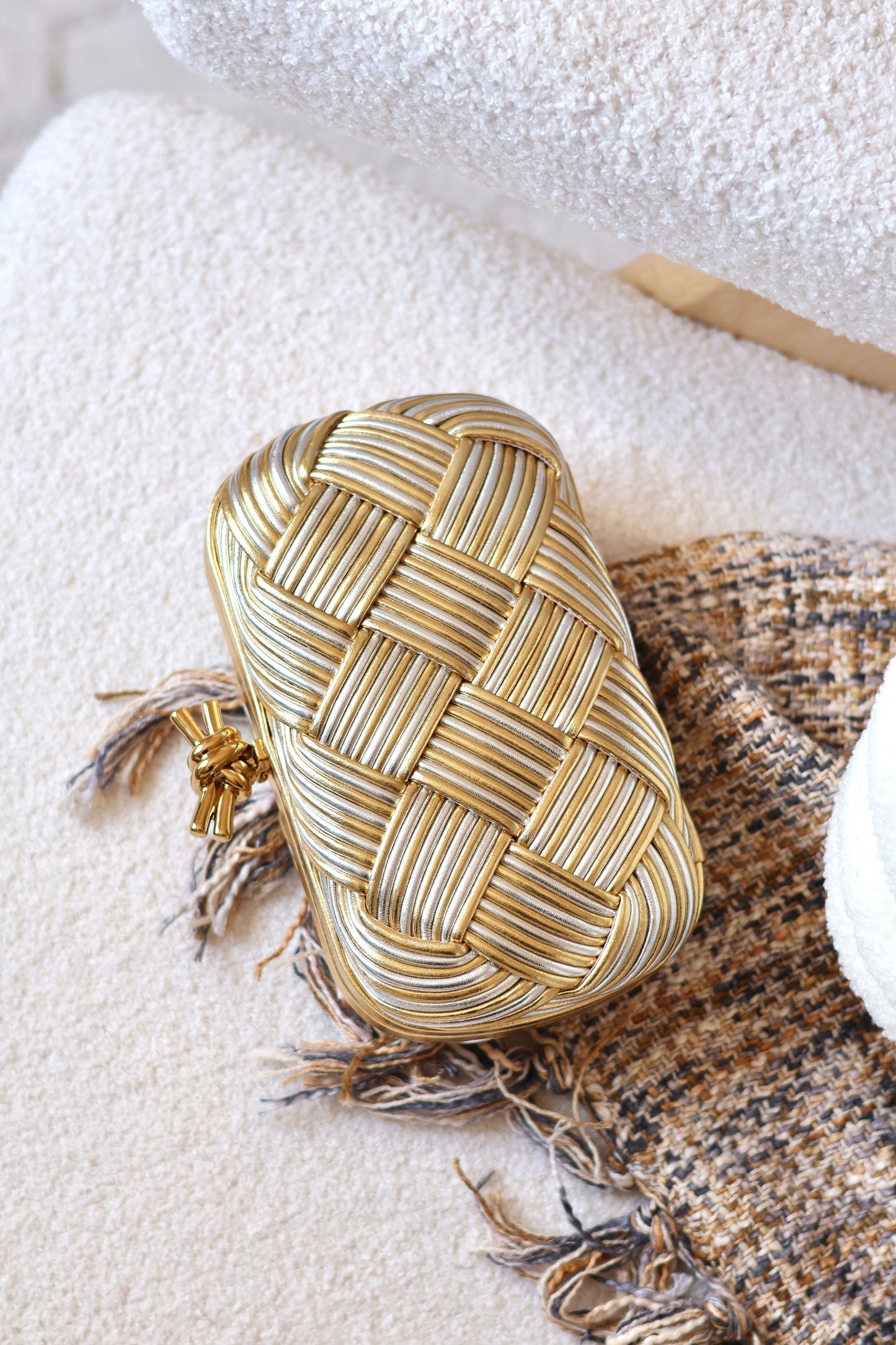 Knot Minaudiere Clutch