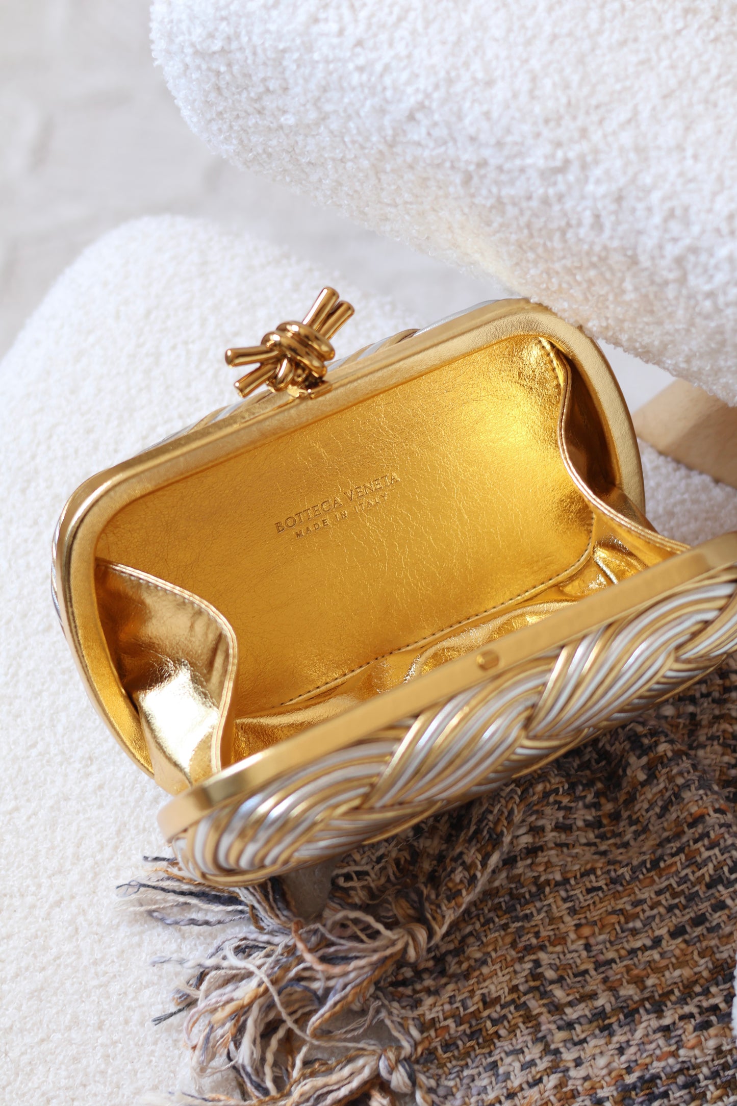 Knot Minaudiere Clutch