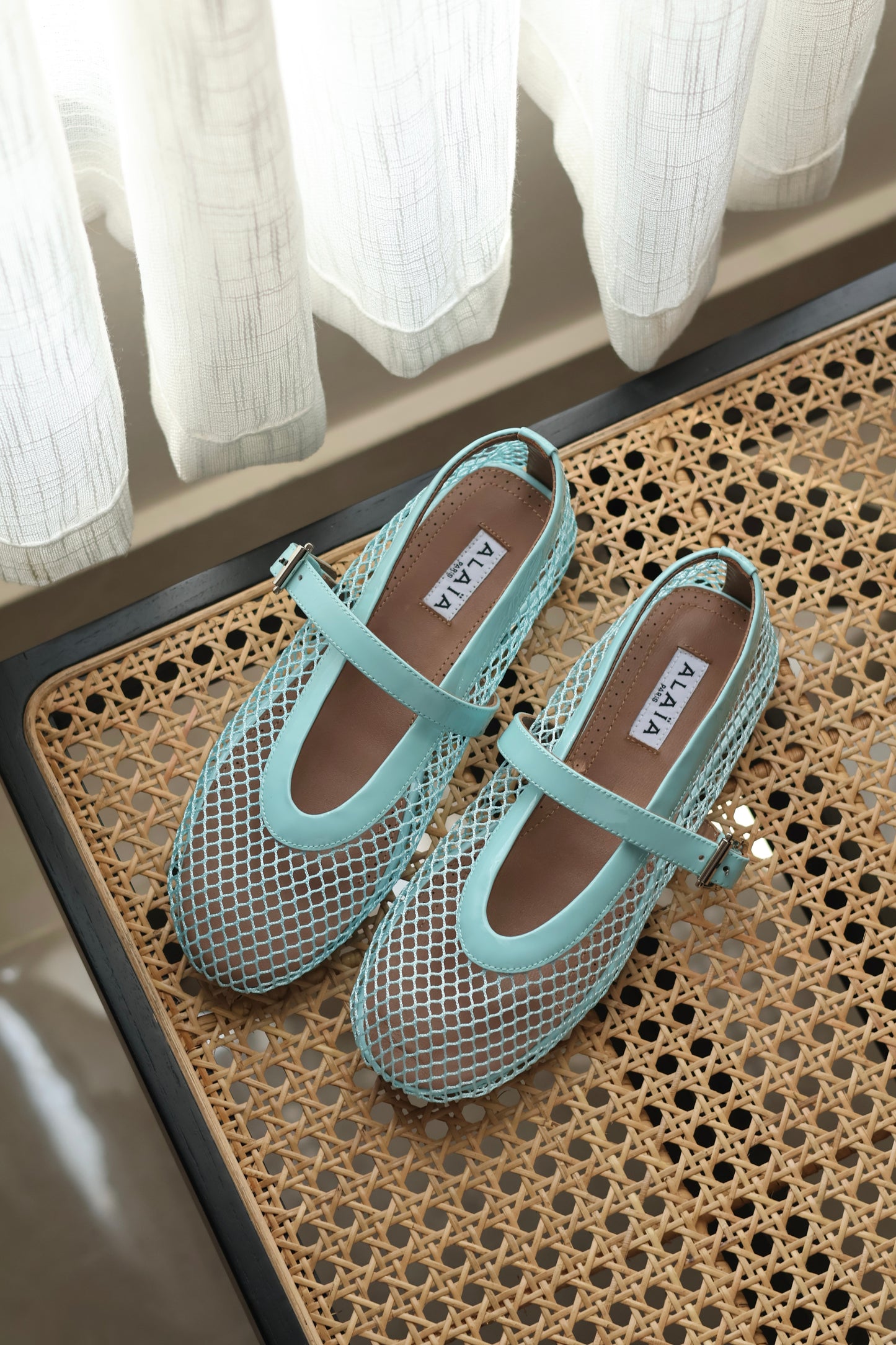 Mesh Ballets Flats
