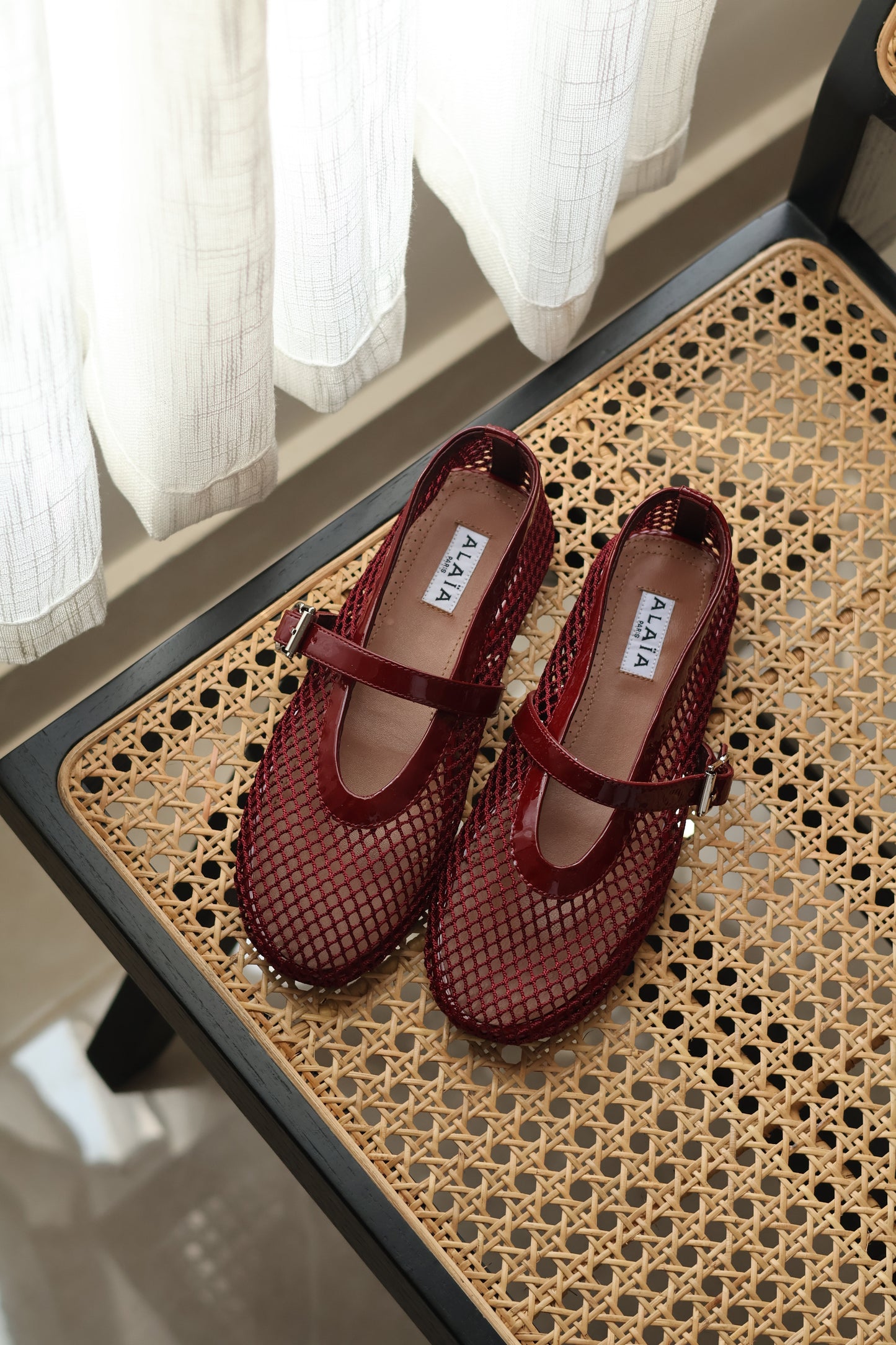 Mesh Ballets Flats