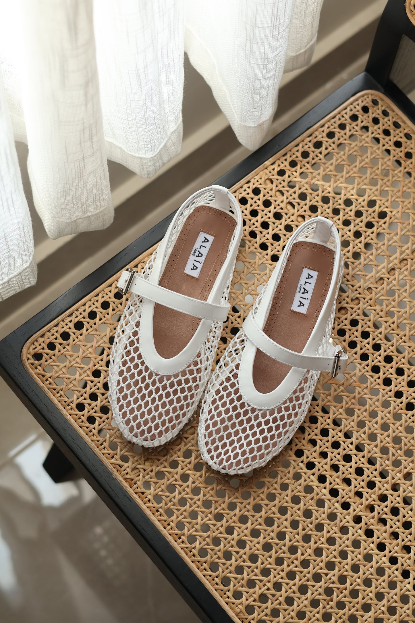 Mesh Ballets Flats