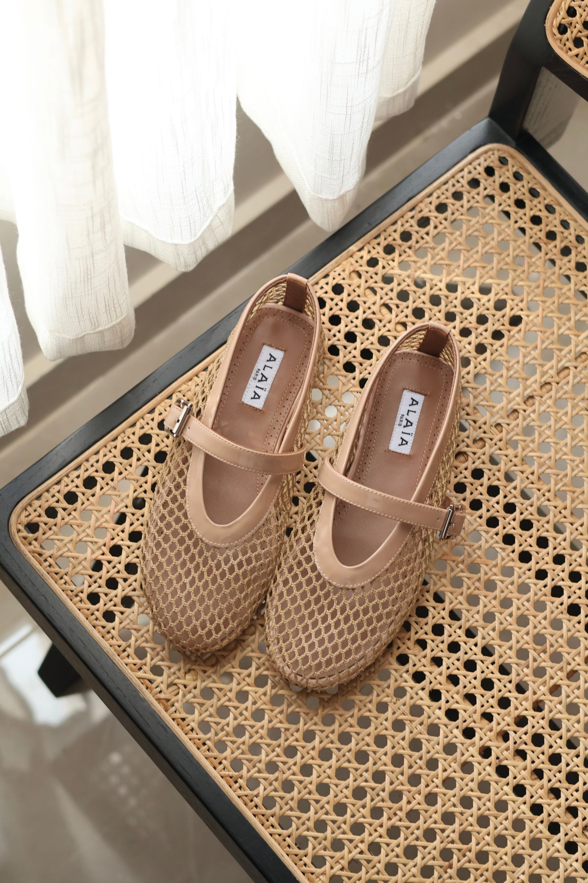 Mesh Ballets Flats
