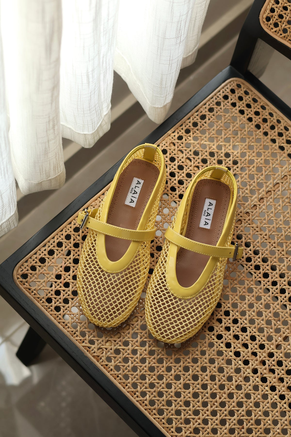 Mesh Ballets Flats