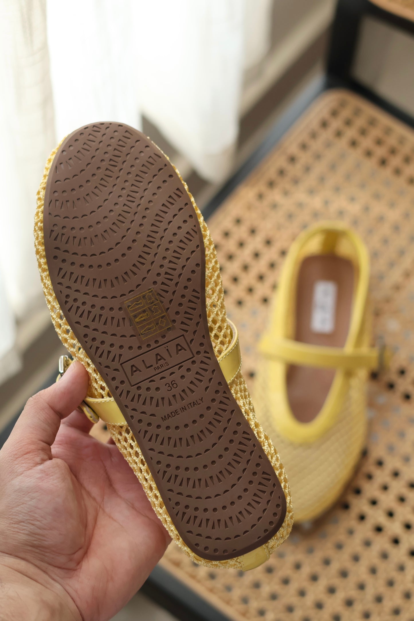Mesh Ballets Flats