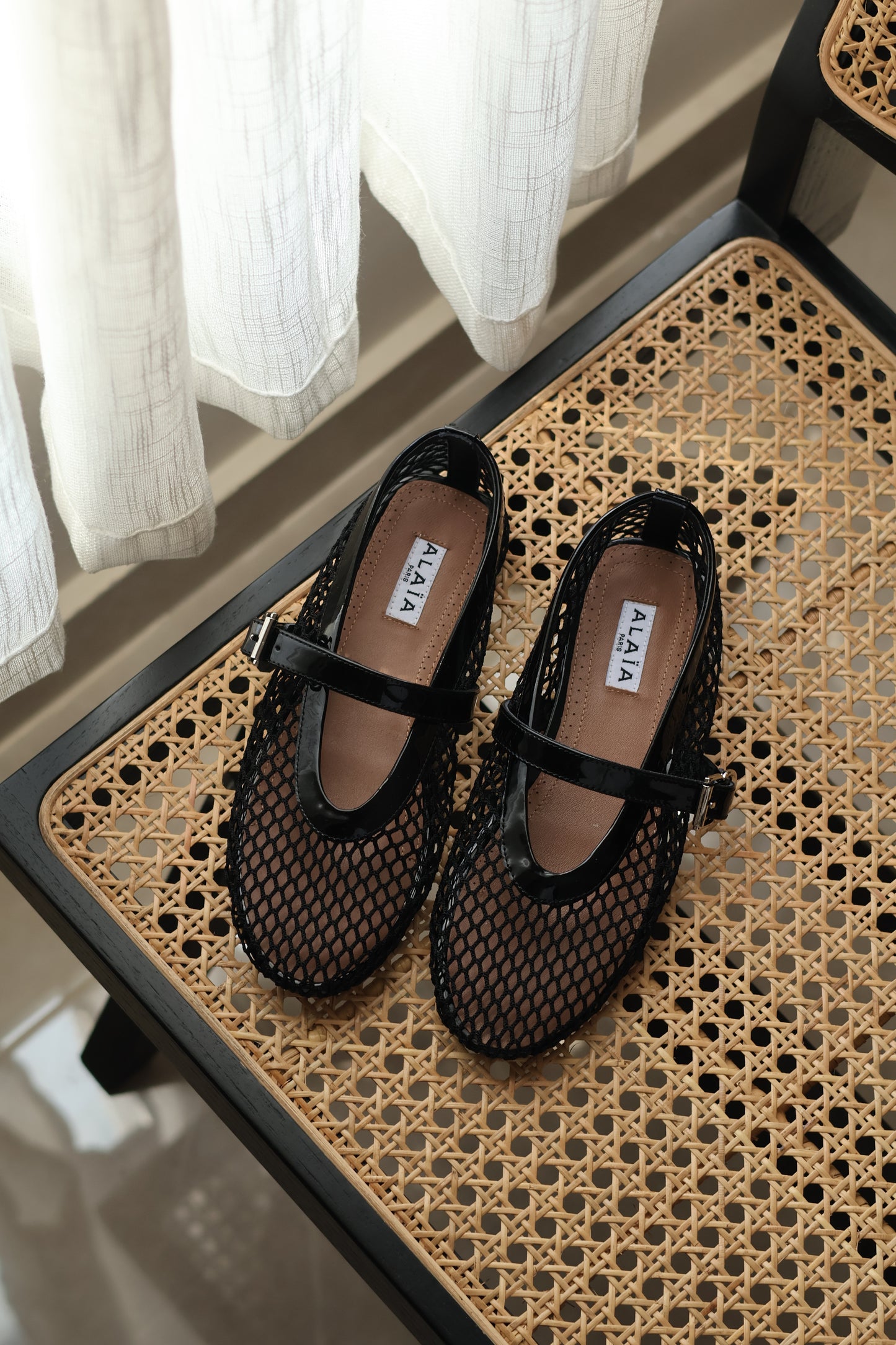 Mesh Ballets Flats