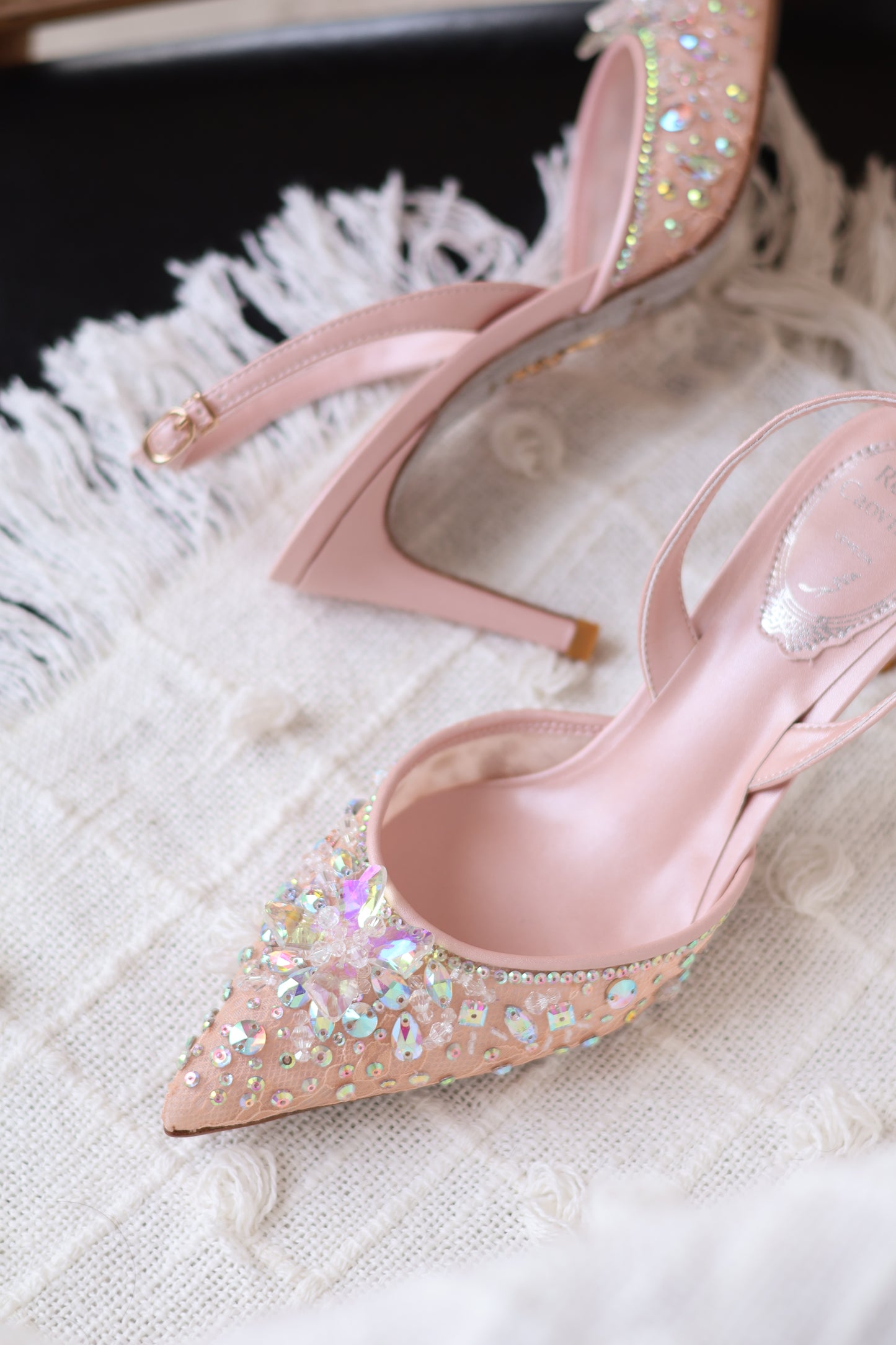 Cinderella Slingback With Crystal 80