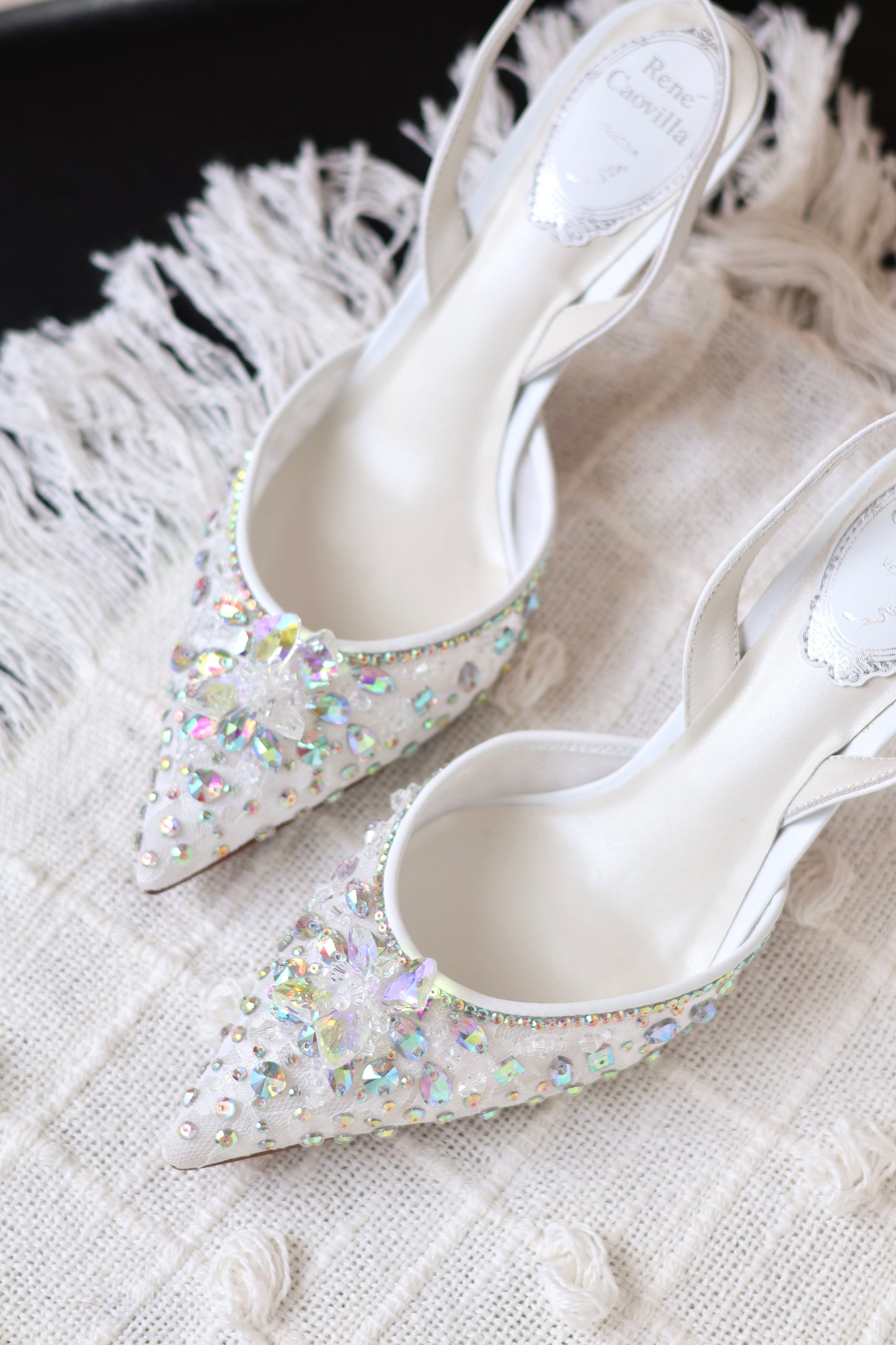 Cinderella Slingback With Crystal 80