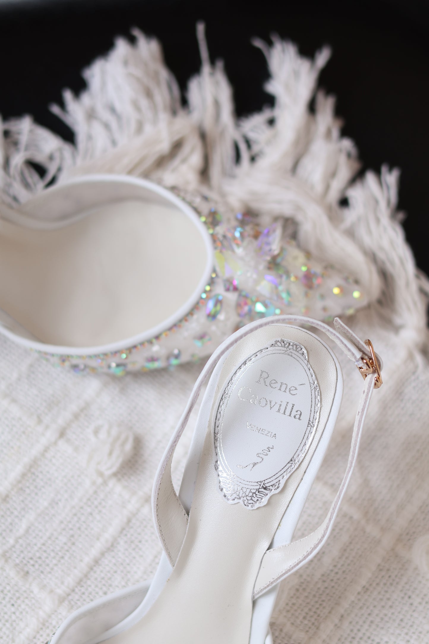 Cinderella Slingback With Crystal 80