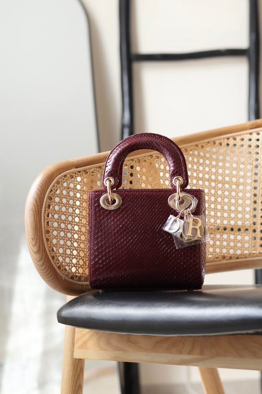Python Lady Dior Mini