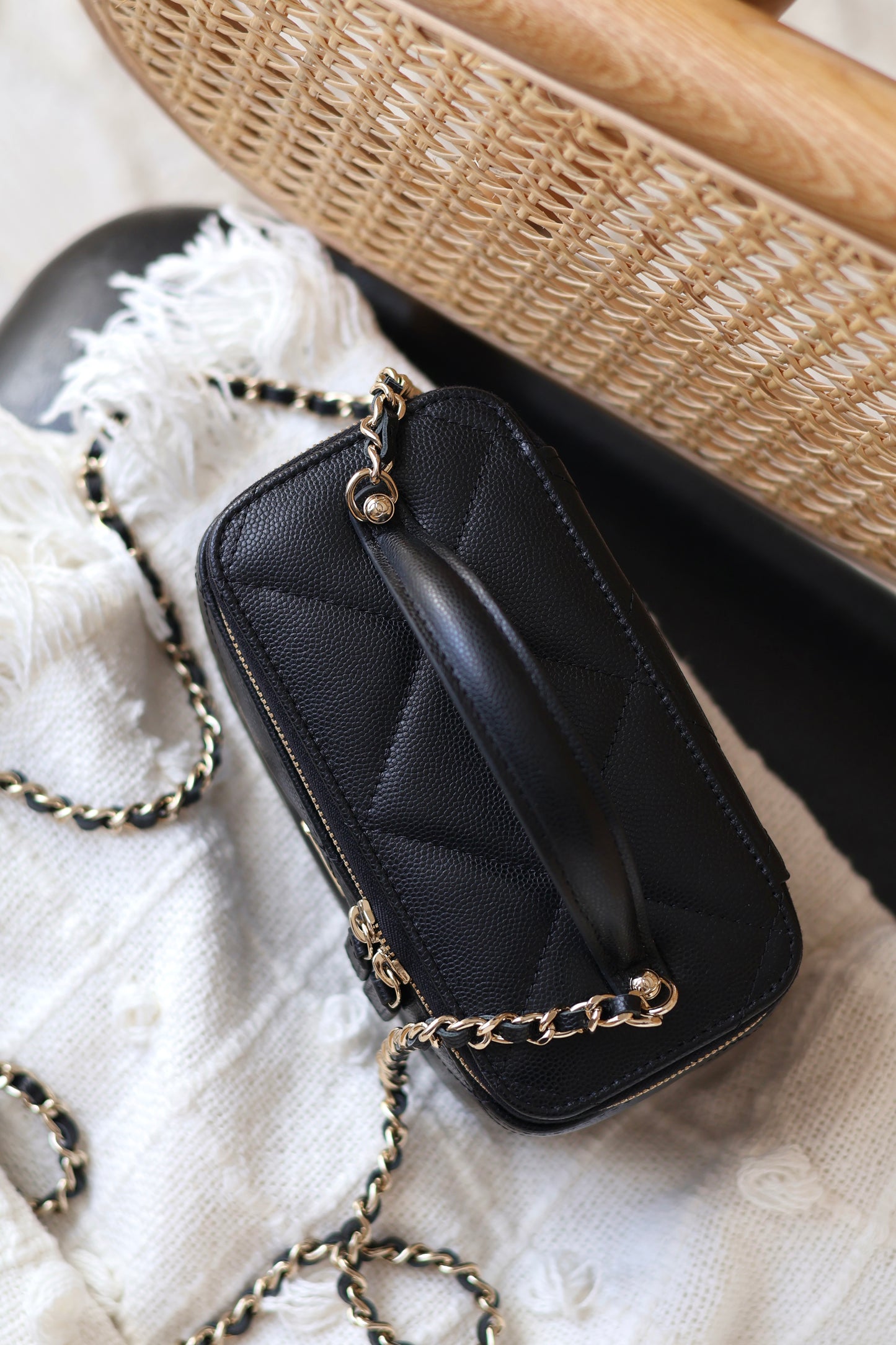 Long Vanity with chain