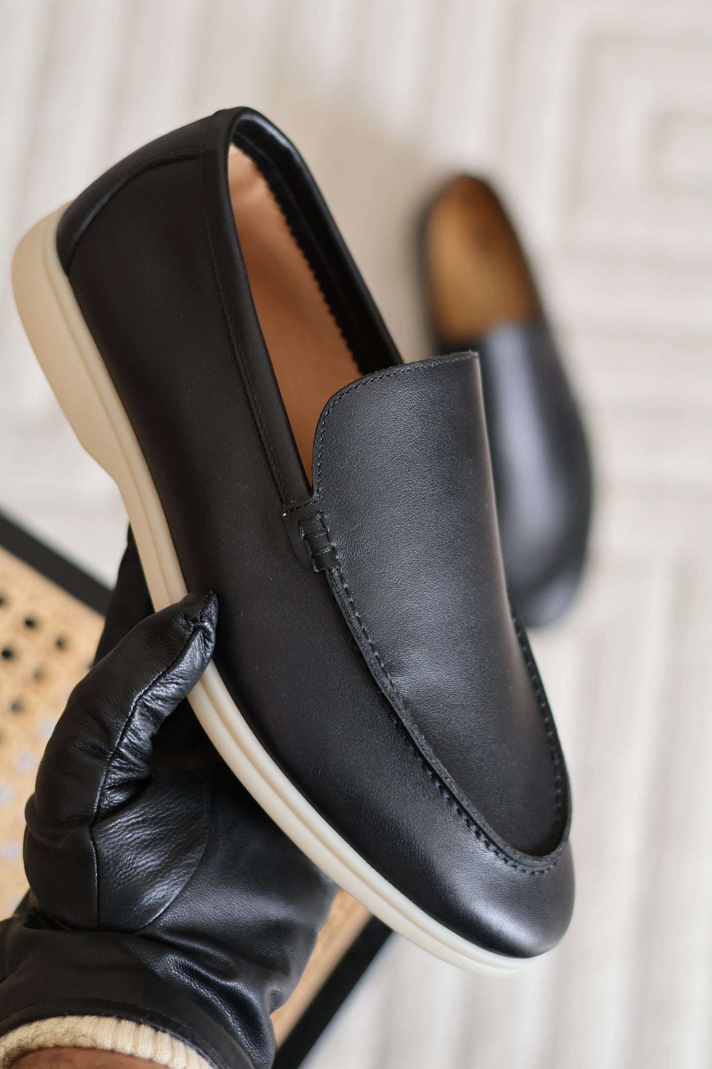 Summer Walk Leather Loafers