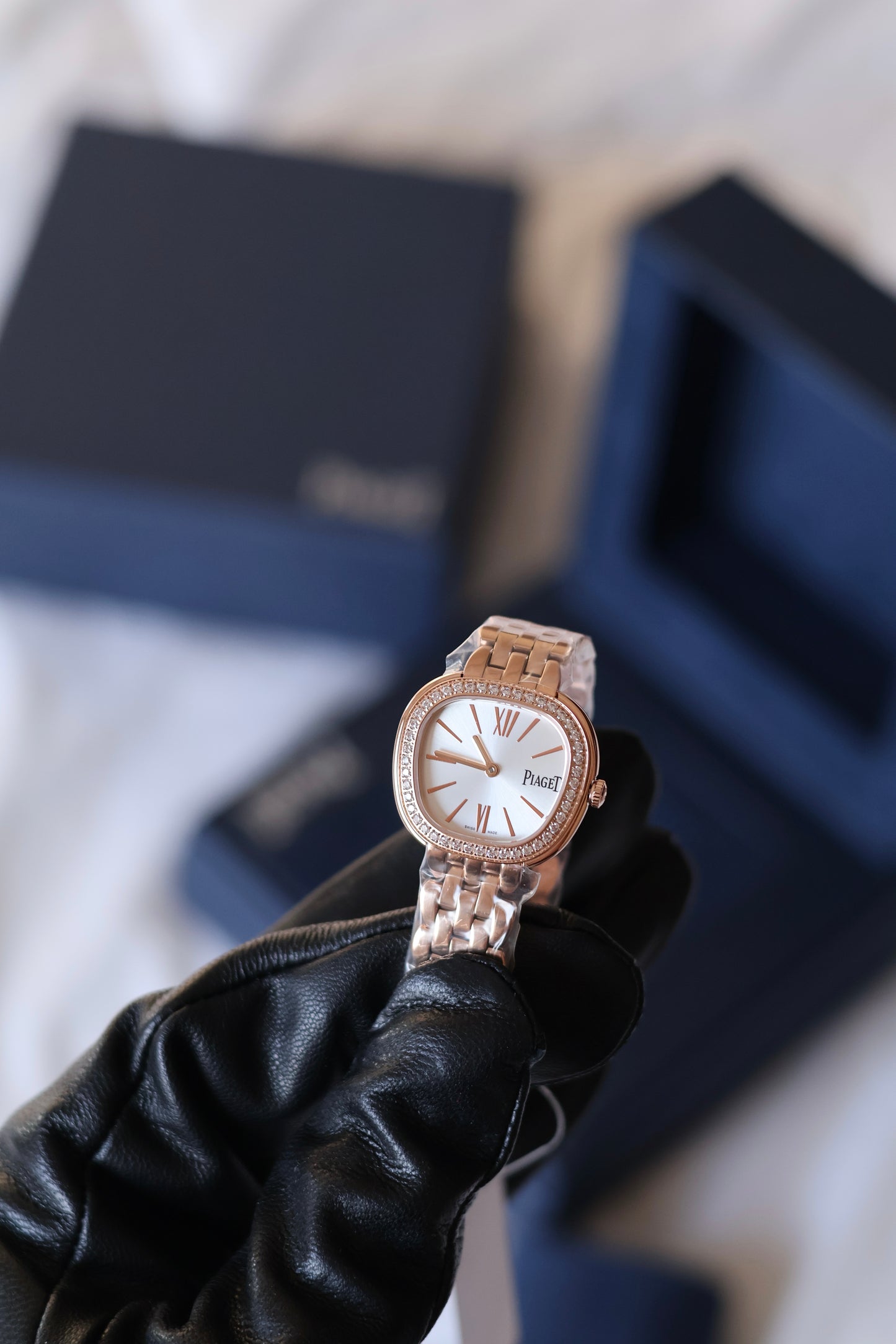 Sixtie watch, Rose Gold Diamond