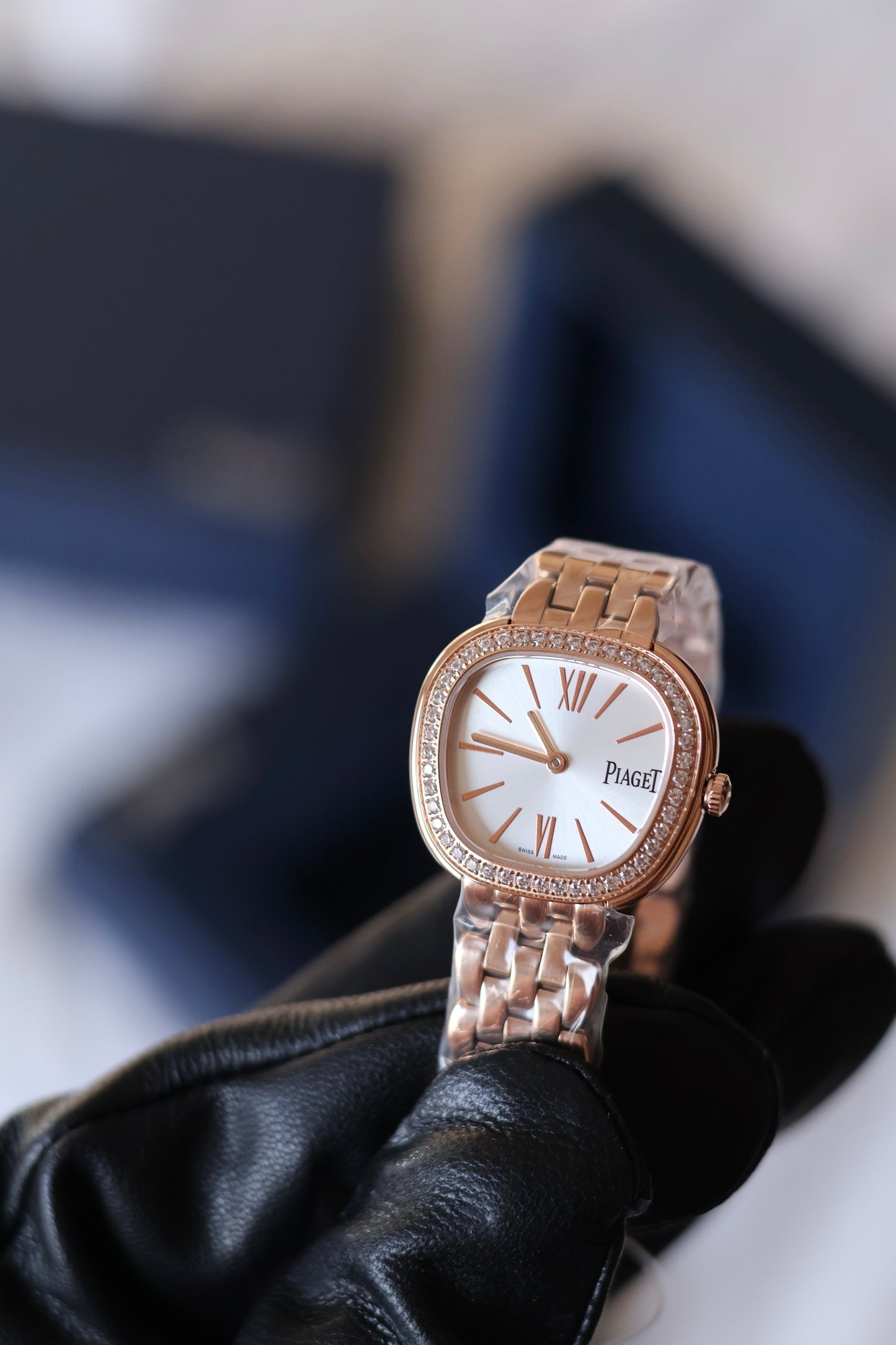 Sixtie watch, Rose Gold Diamond