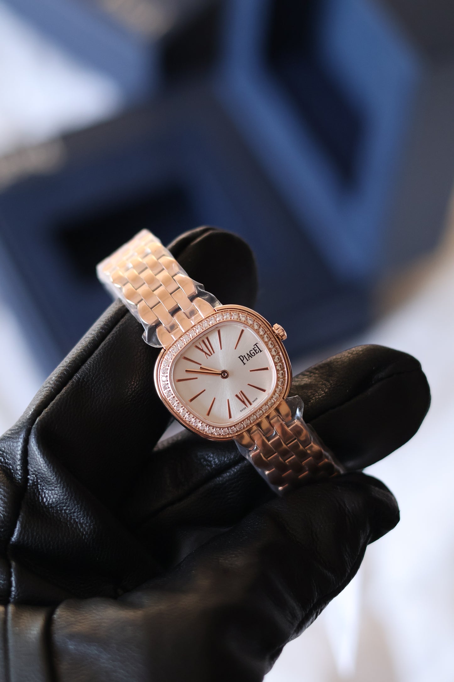 Sixtie watch, Rose Gold Diamond