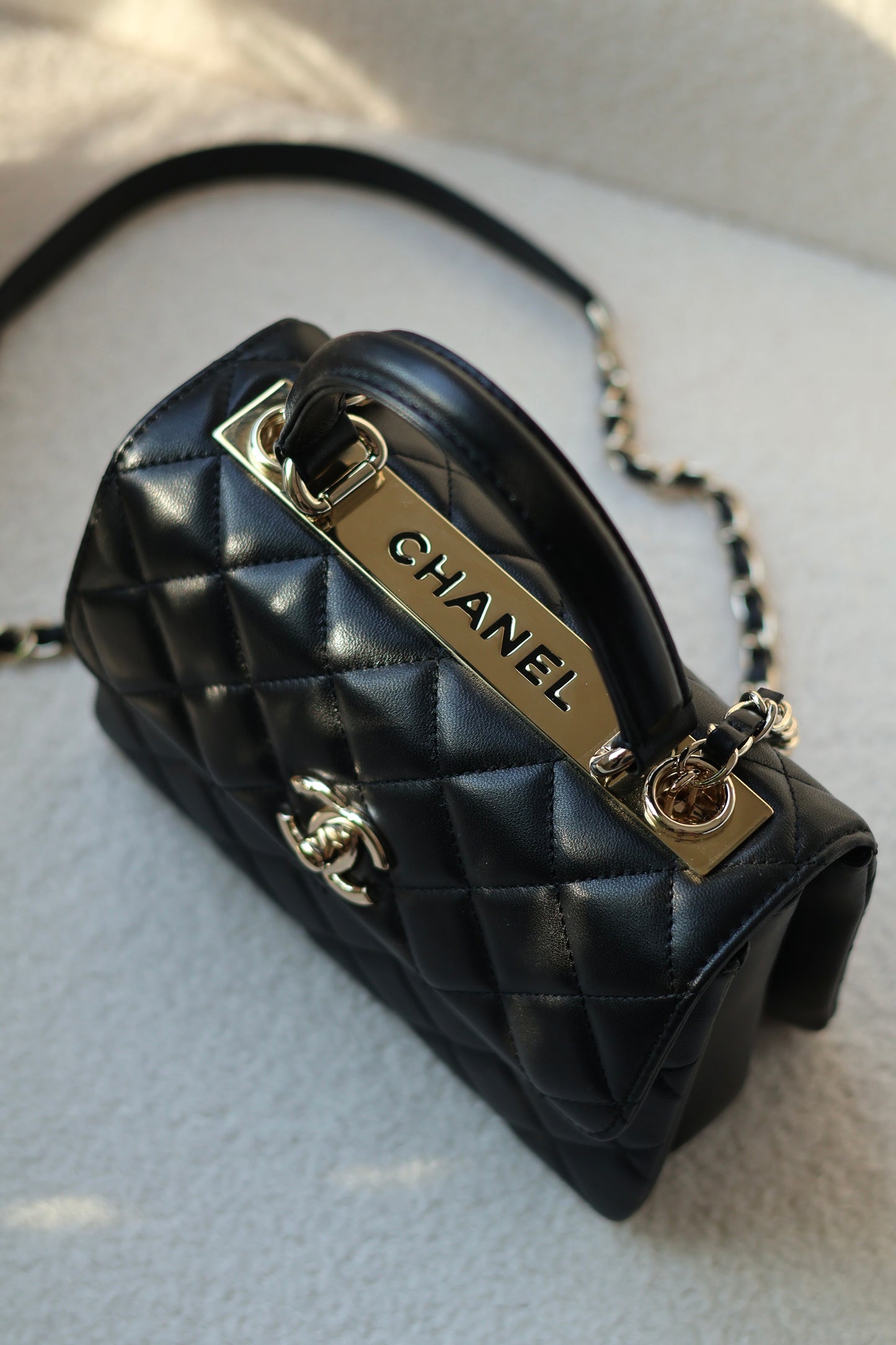 Mini Flap Bag with Top Handle