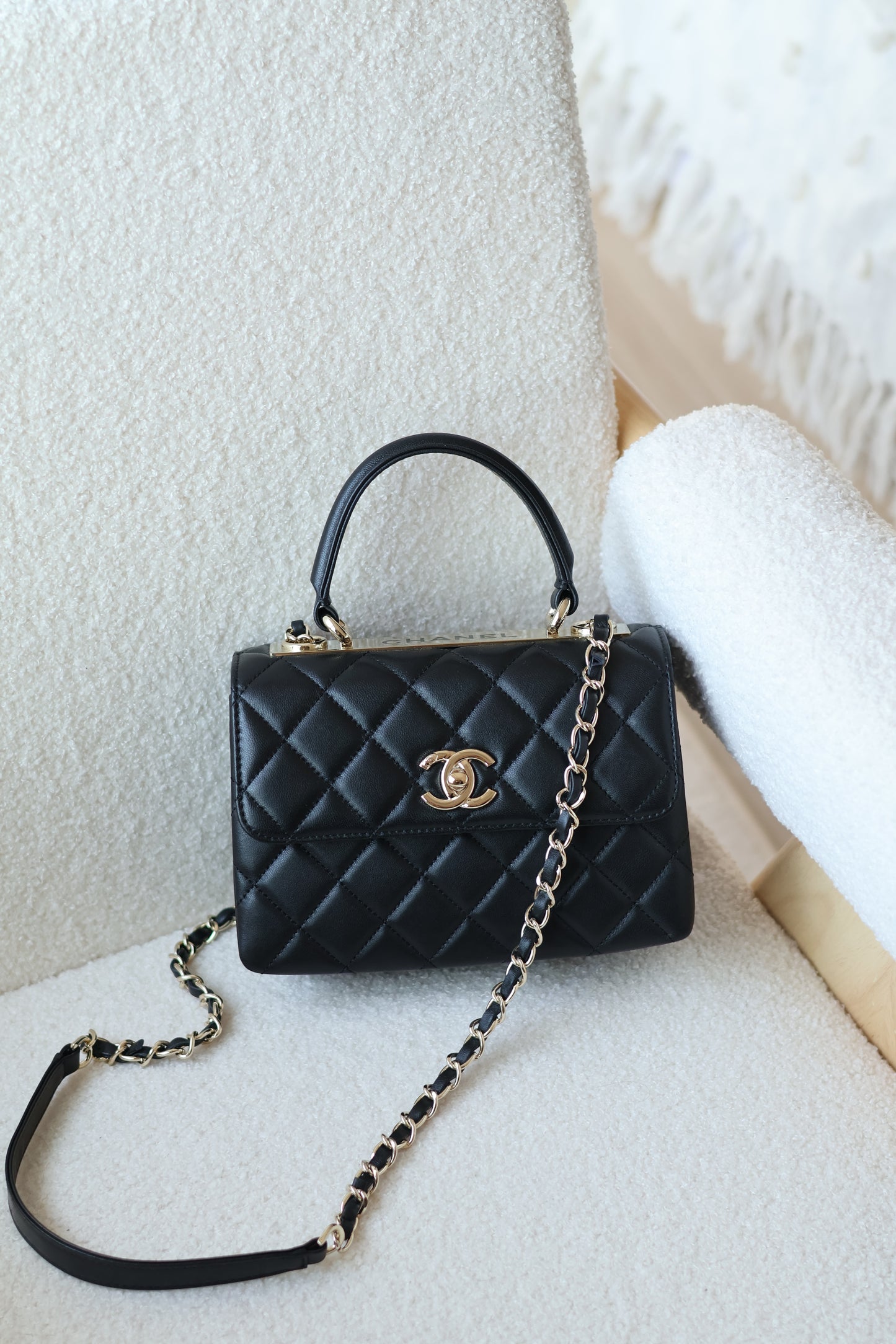 Mini Flap Bag with Top Handle