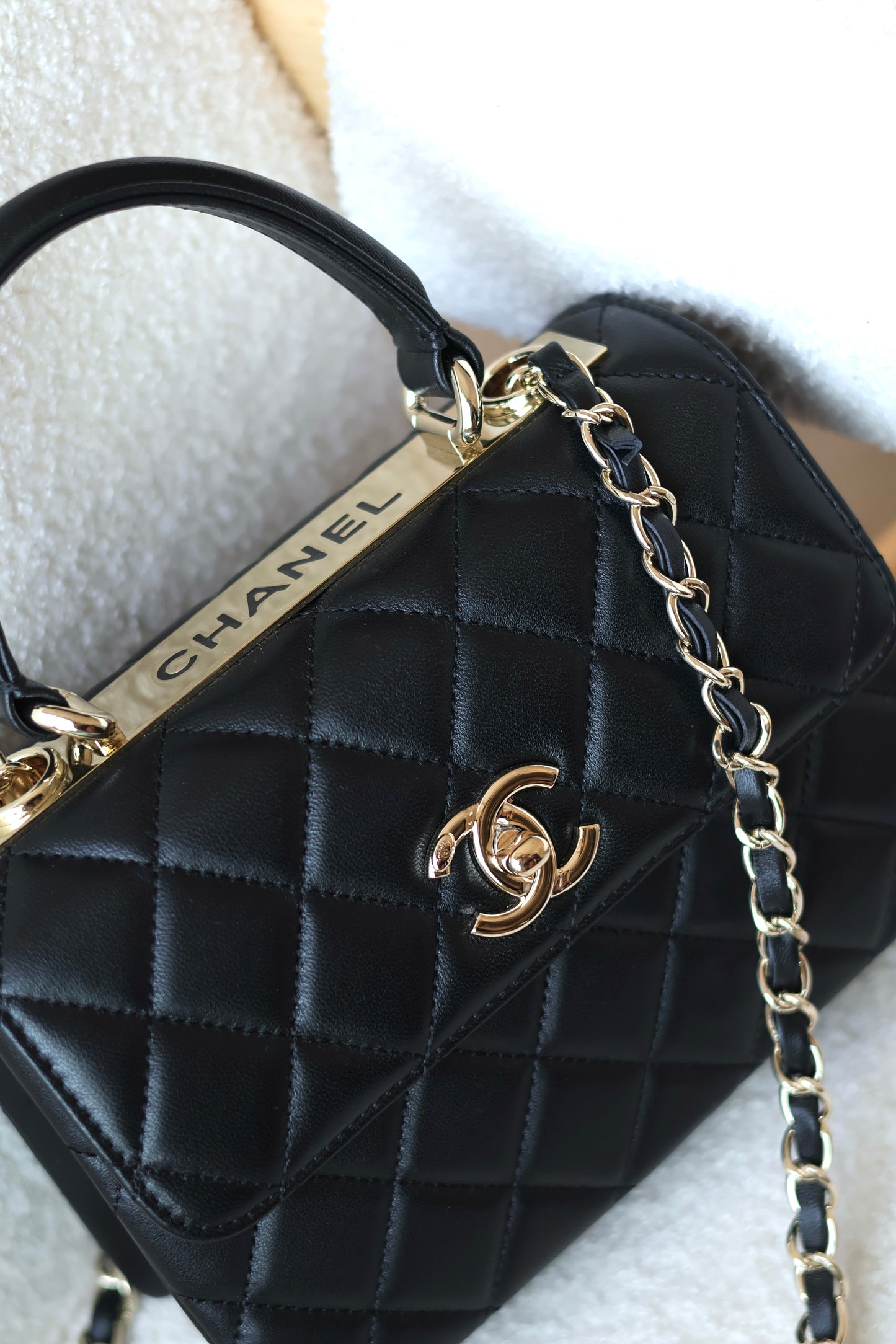 Mini Flap Bag with Top Handle