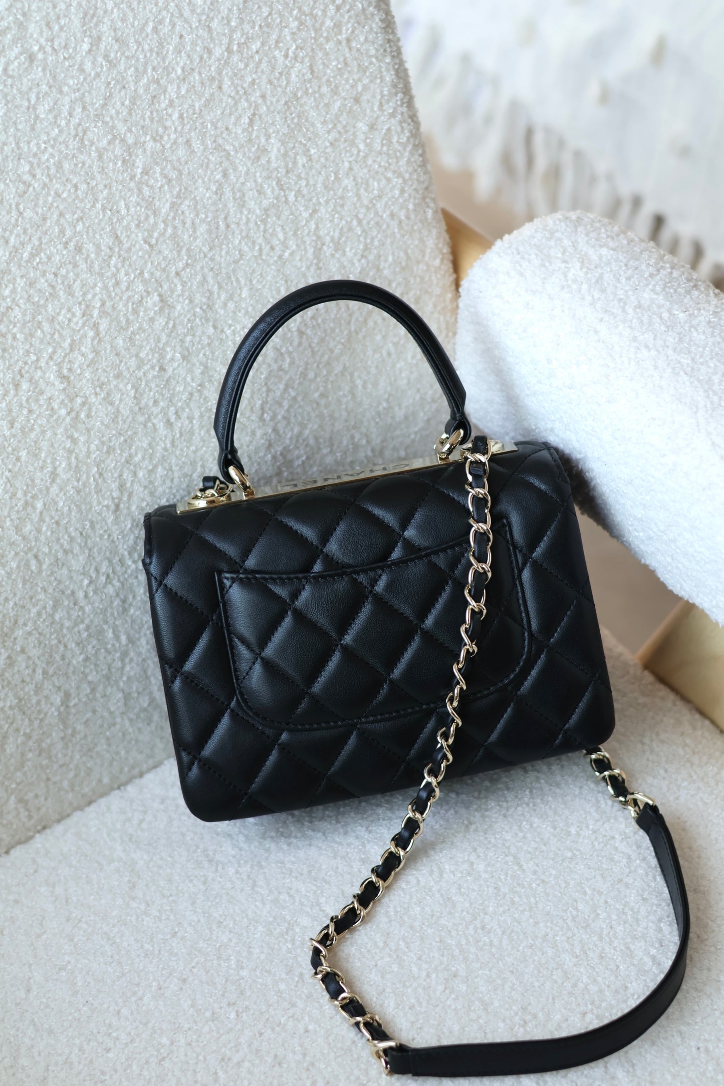 Mini Flap Bag with Top Handle