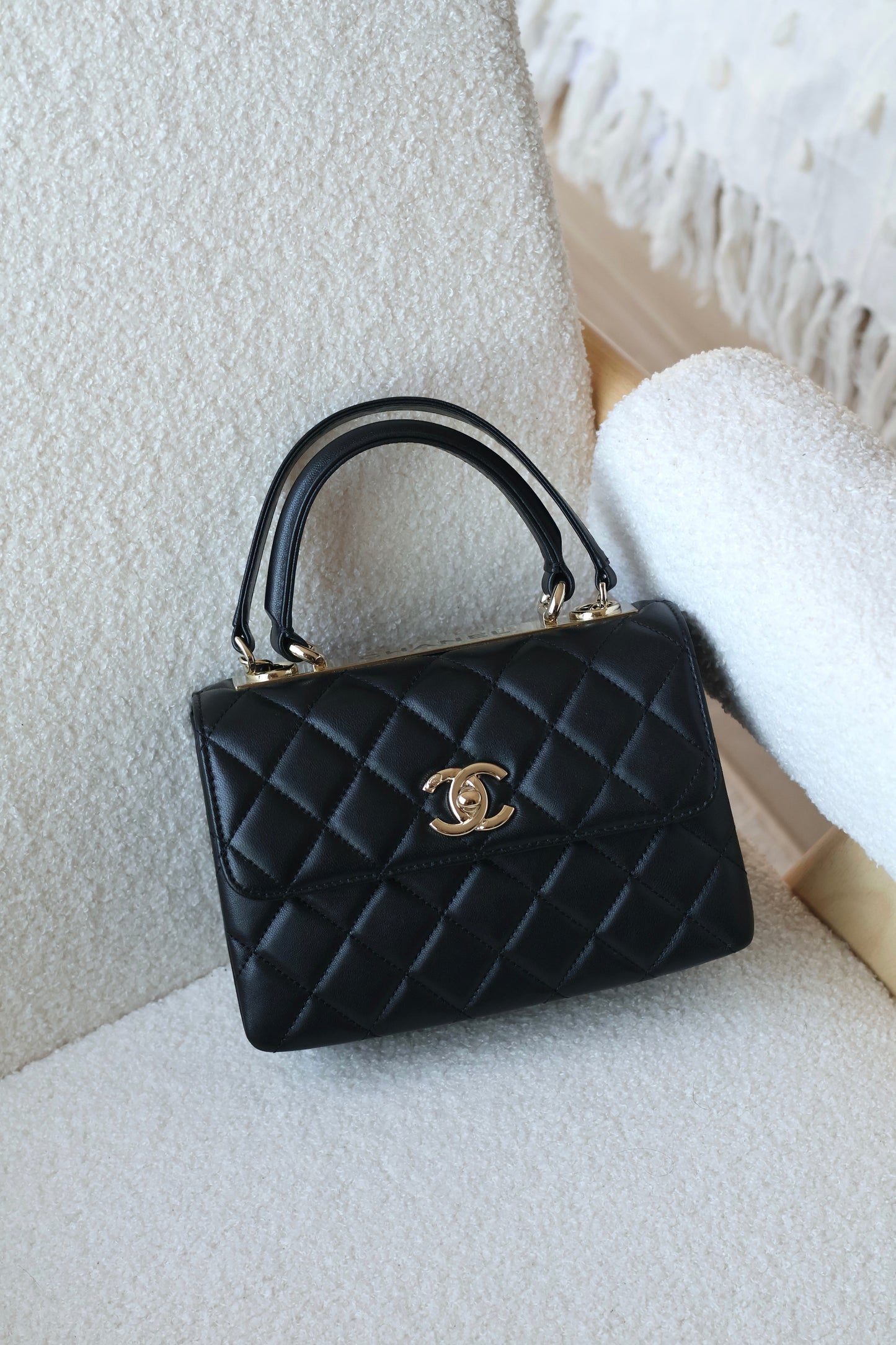 Mini Flap Bag with Top Handle