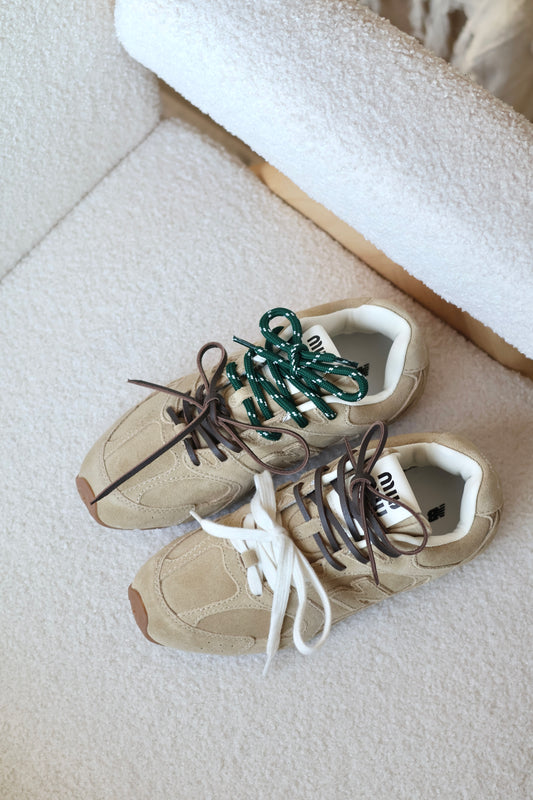 New Balance X Miu Miu 530 SL suede sneakers