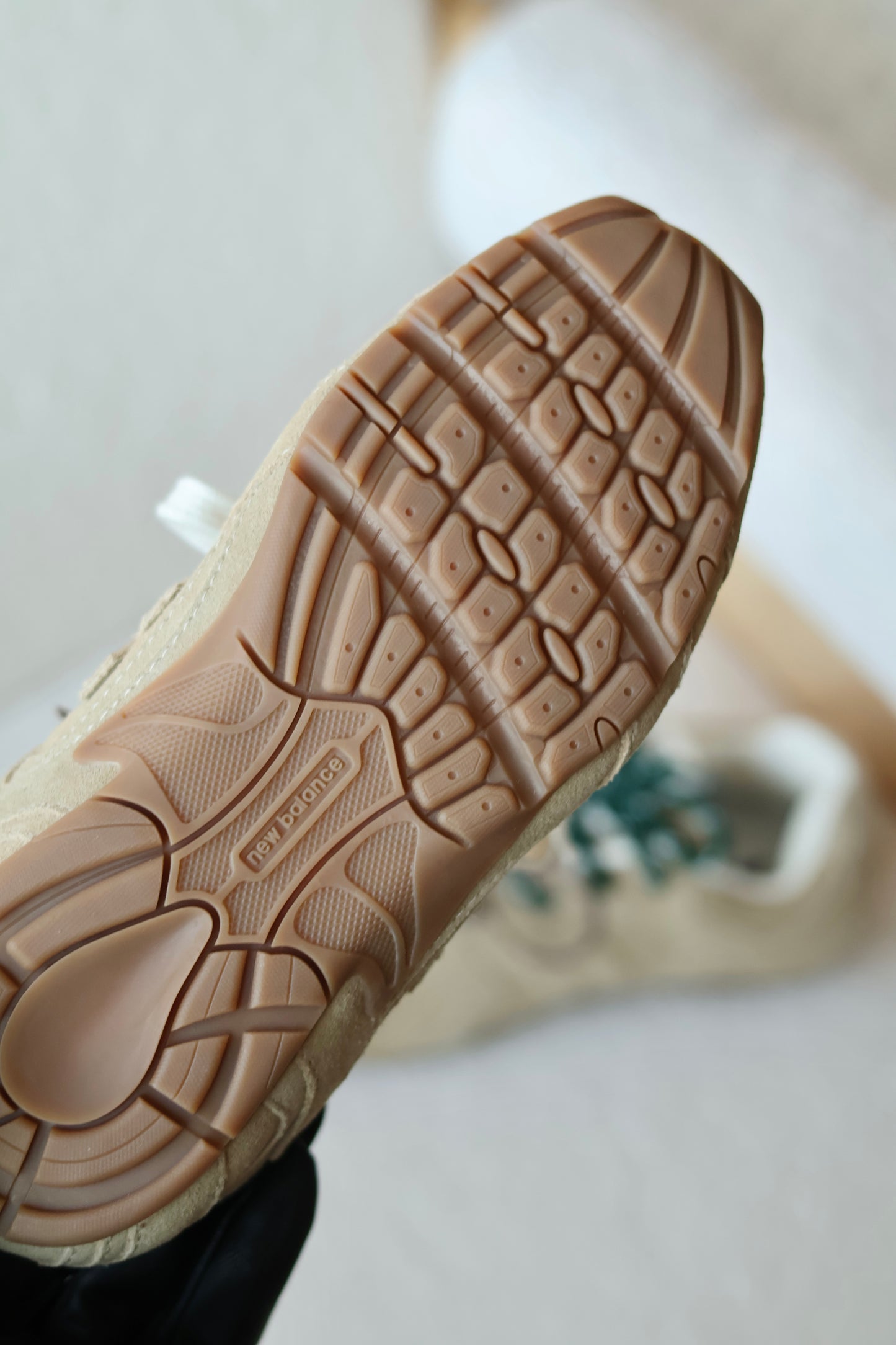 New Balance X Miu Miu 530 SL suede sneakers