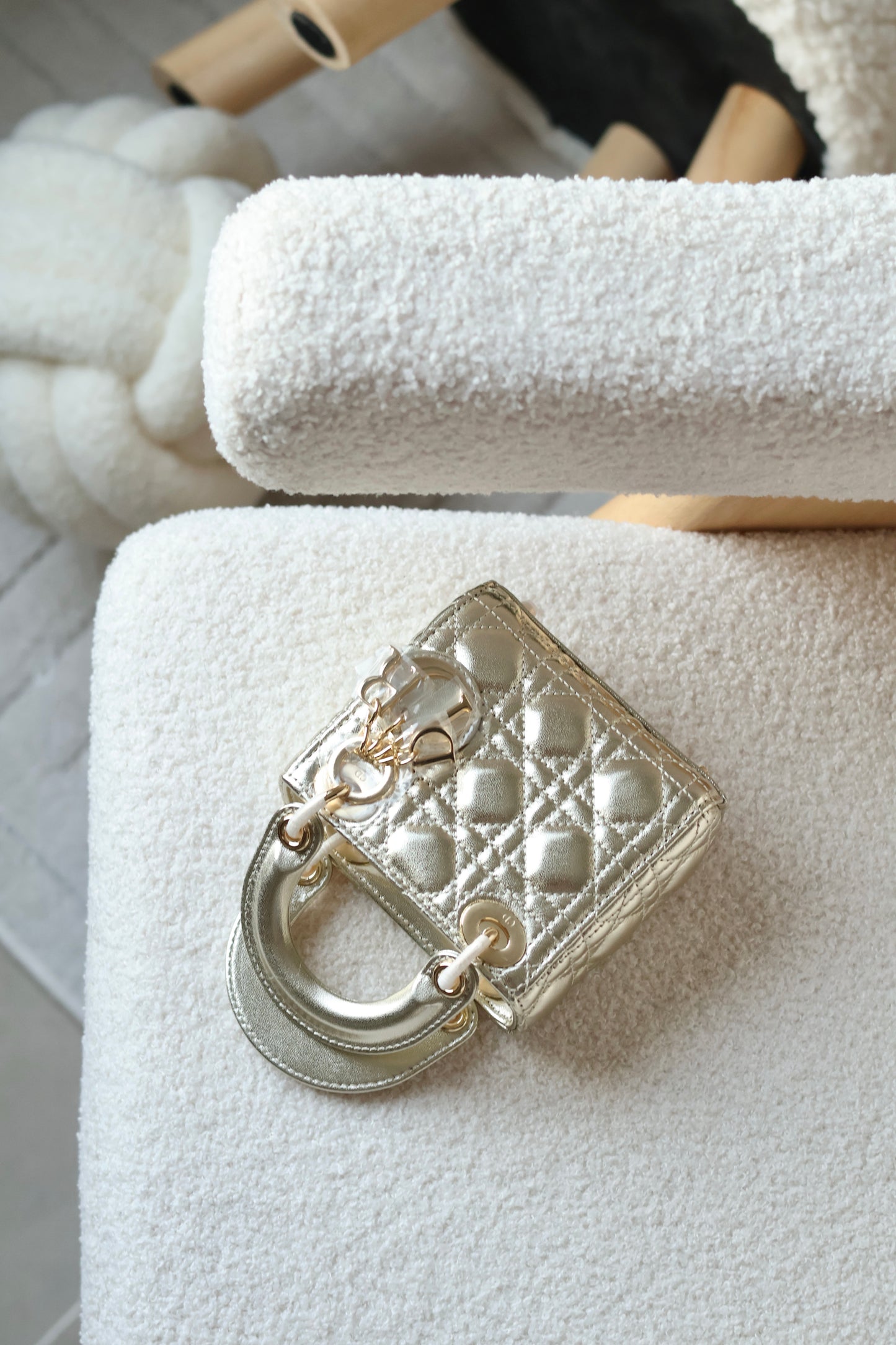 Lady Dior Micro Bag