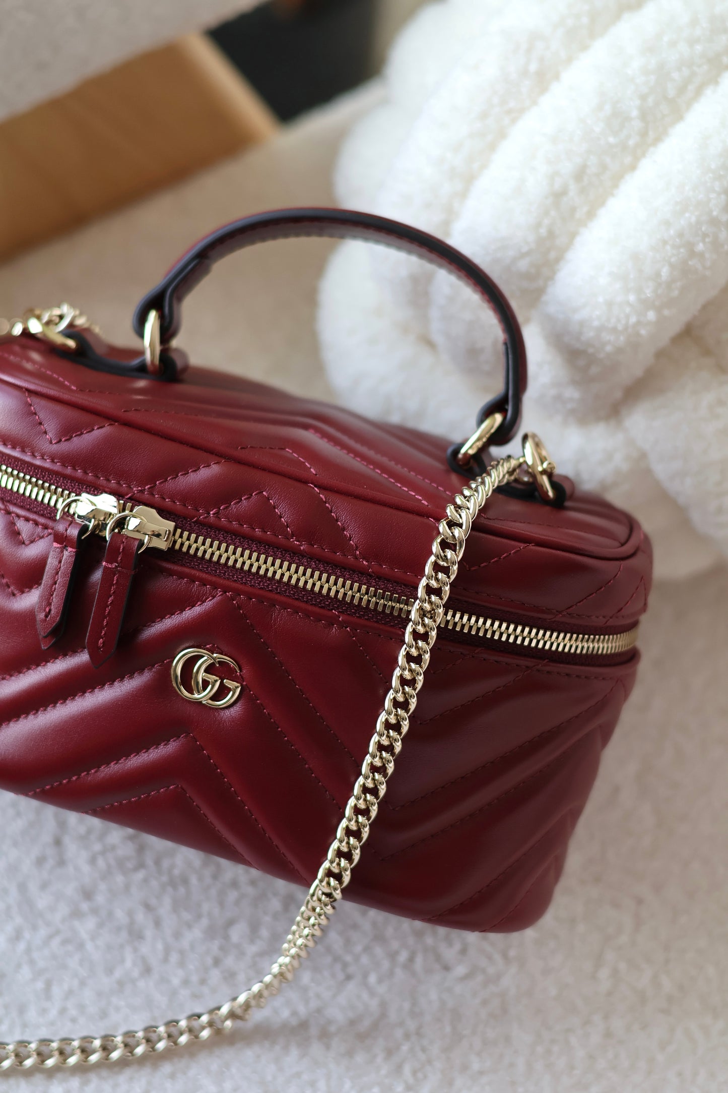 GG Marmont mini vanity bag