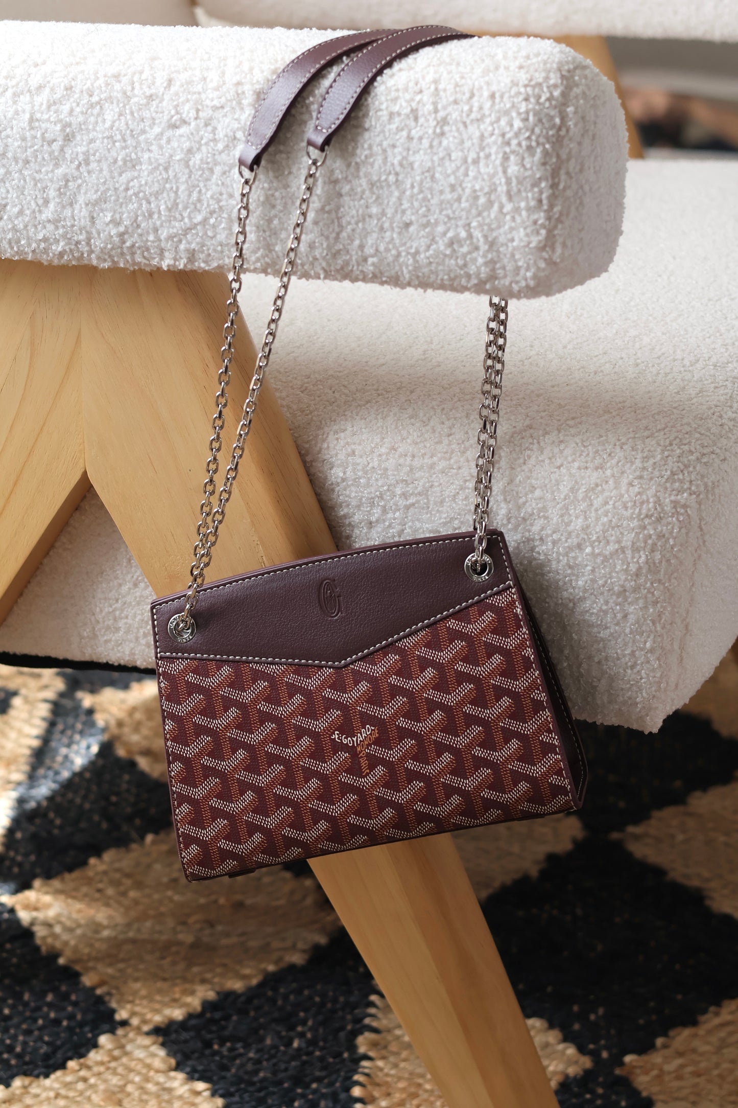 Rouette Structuré Mini Handbag