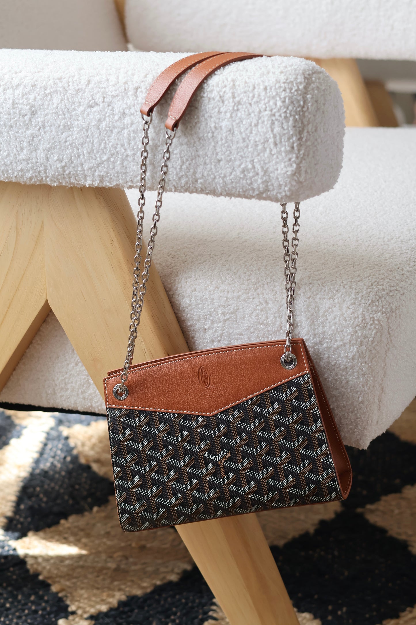 Rouette Structuré Mini Handbag