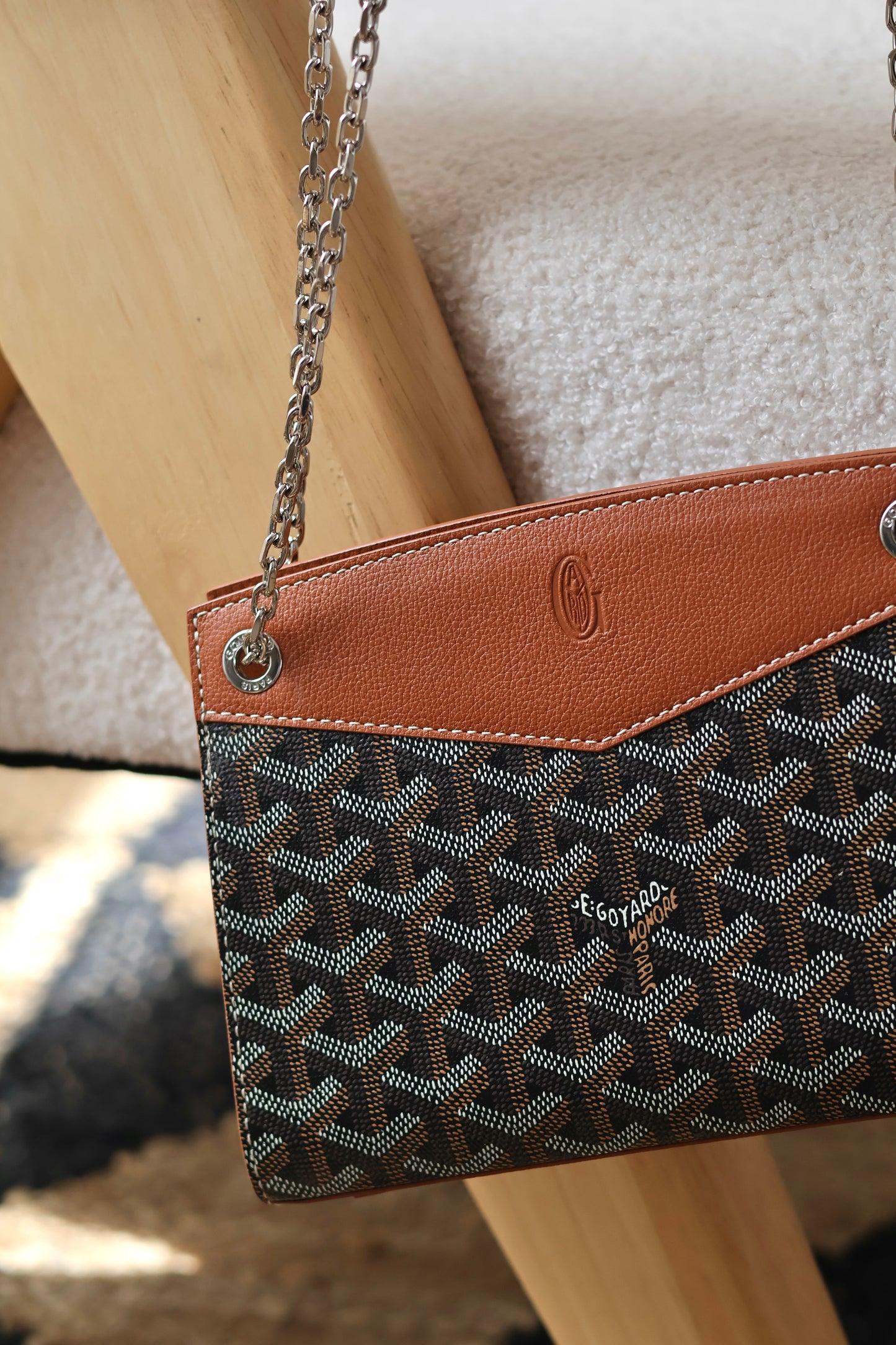 Rouette Structuré Mini Handbag